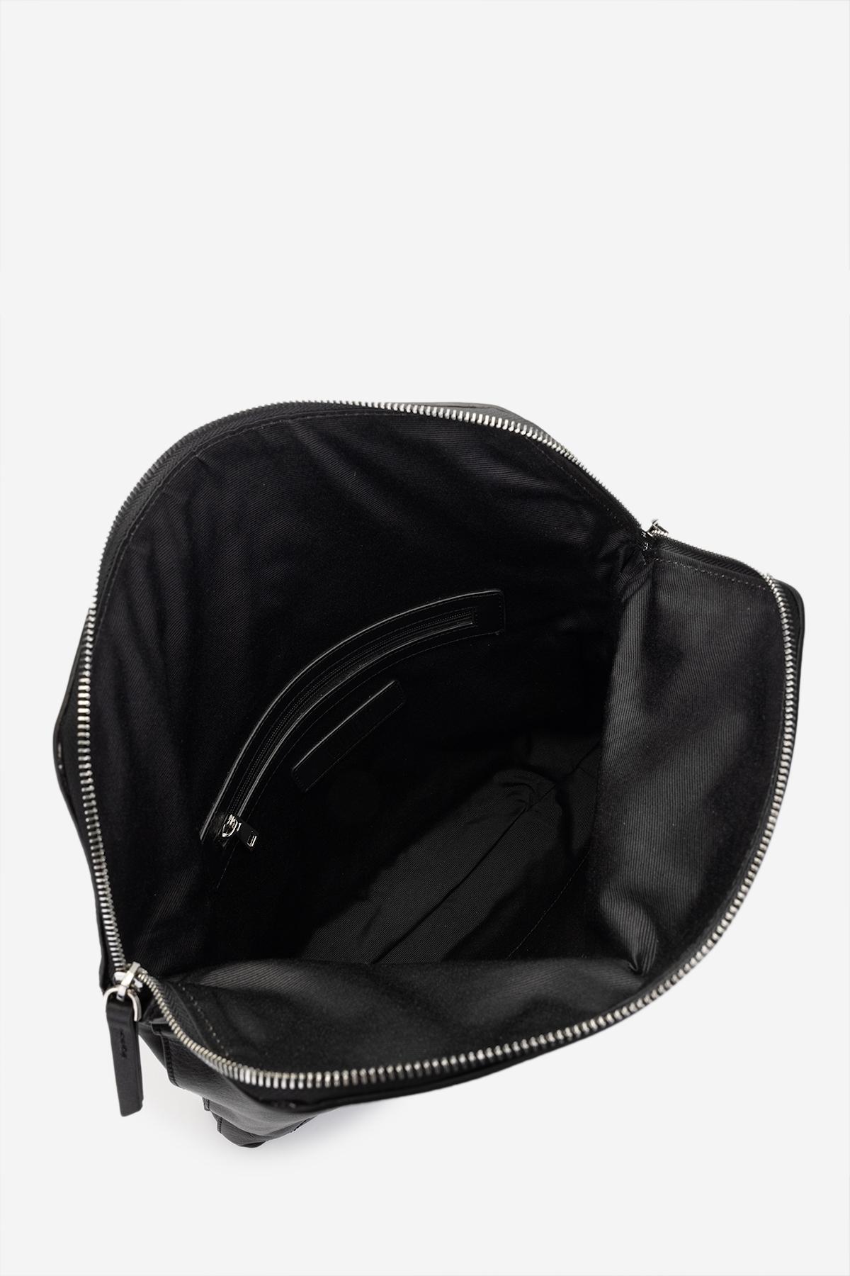 Valmenti Erkek Hakiki Deri Siyah Evrak Çantası