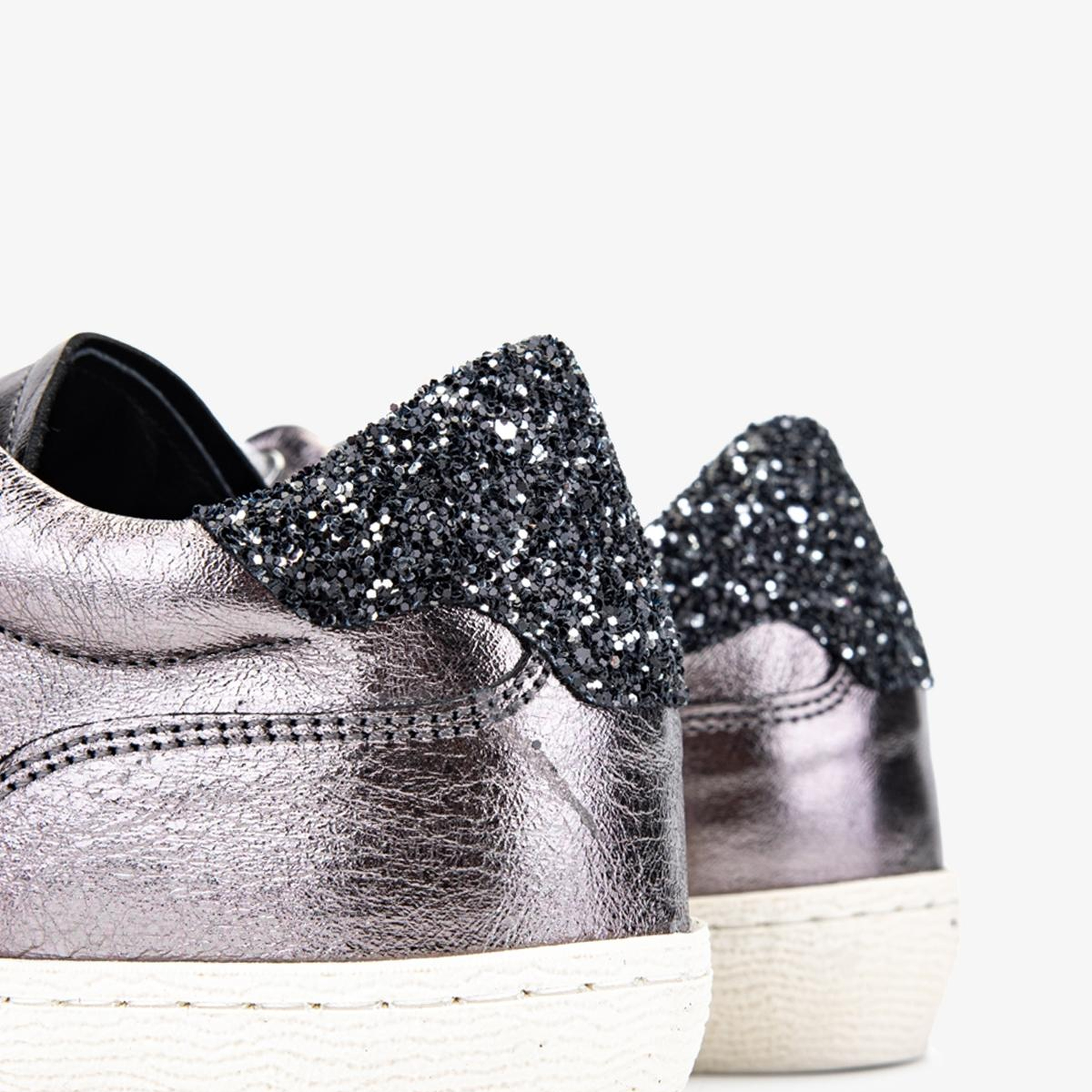 Valmenti Kadın Hakiki Deri Siyah Sneakers & Spor Ayakkabı