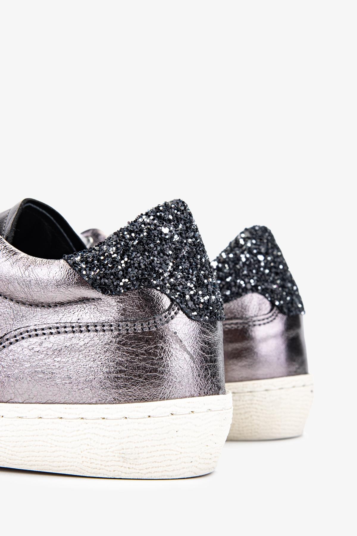 Valmenti Kadın Hakiki Deri Siyah Sneakers & Spor Ayakkabı