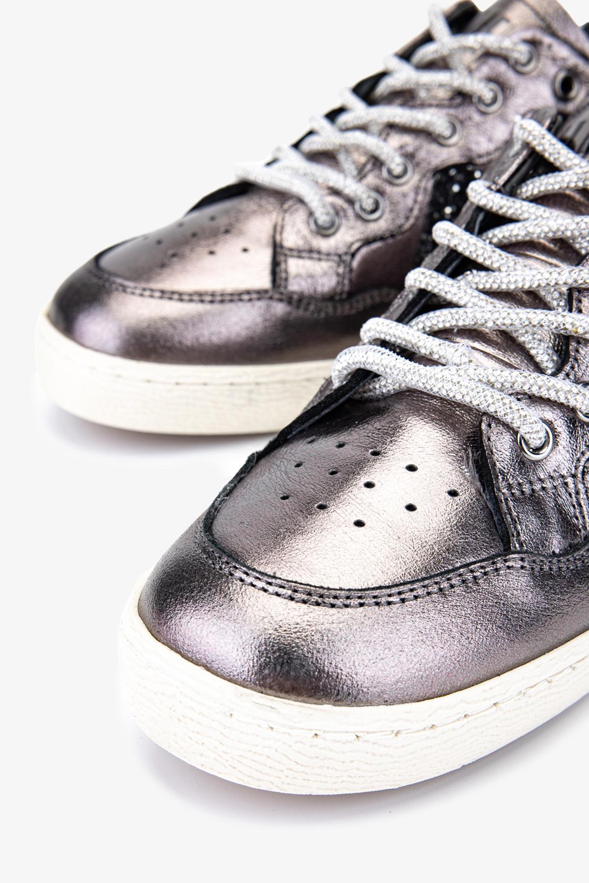 Valmenti Kadın Hakiki Deri Siyah Sneakers & Spor Ayakkabı