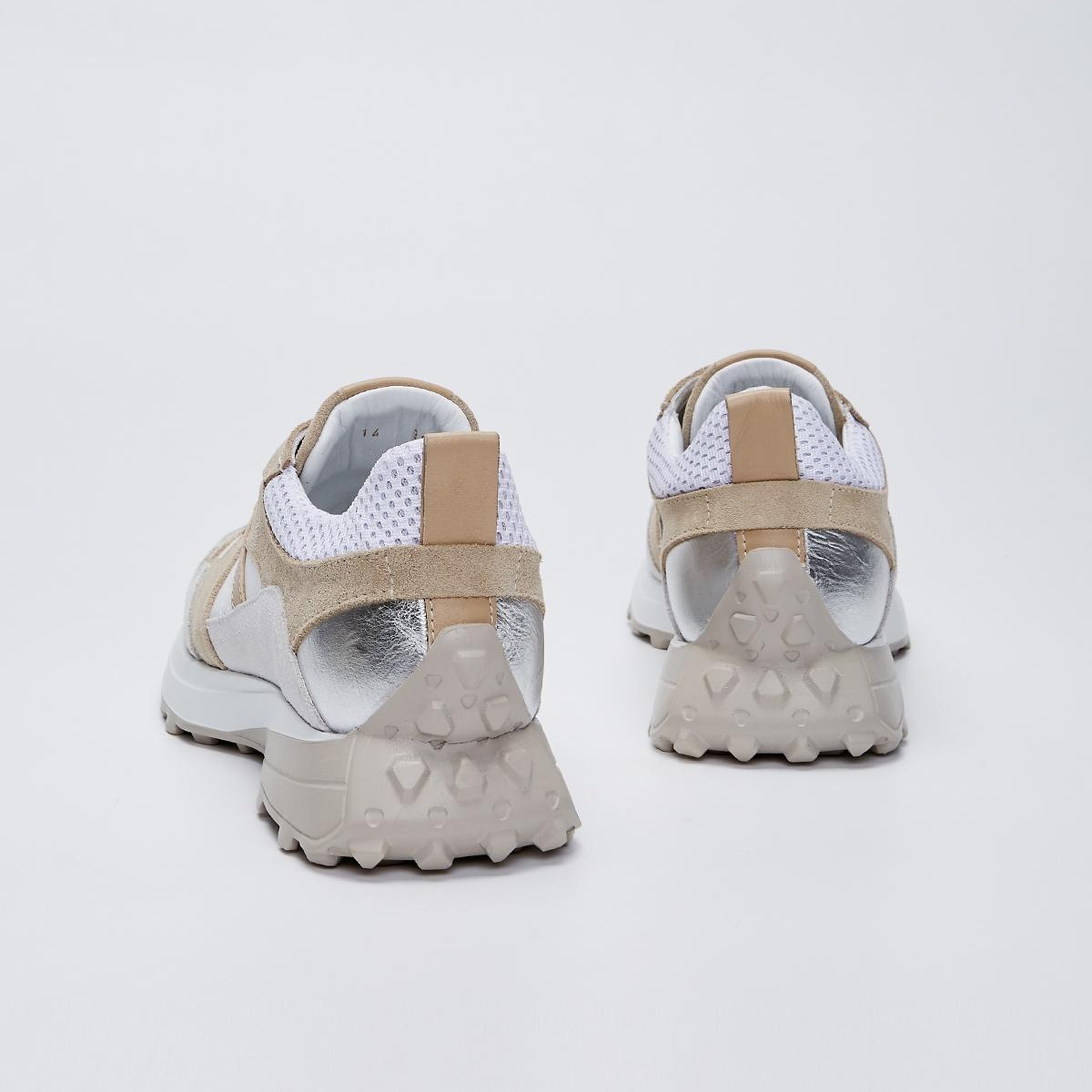 Valmenti Kadın Hakiki Deri Beyaz Spor Ayakkabı