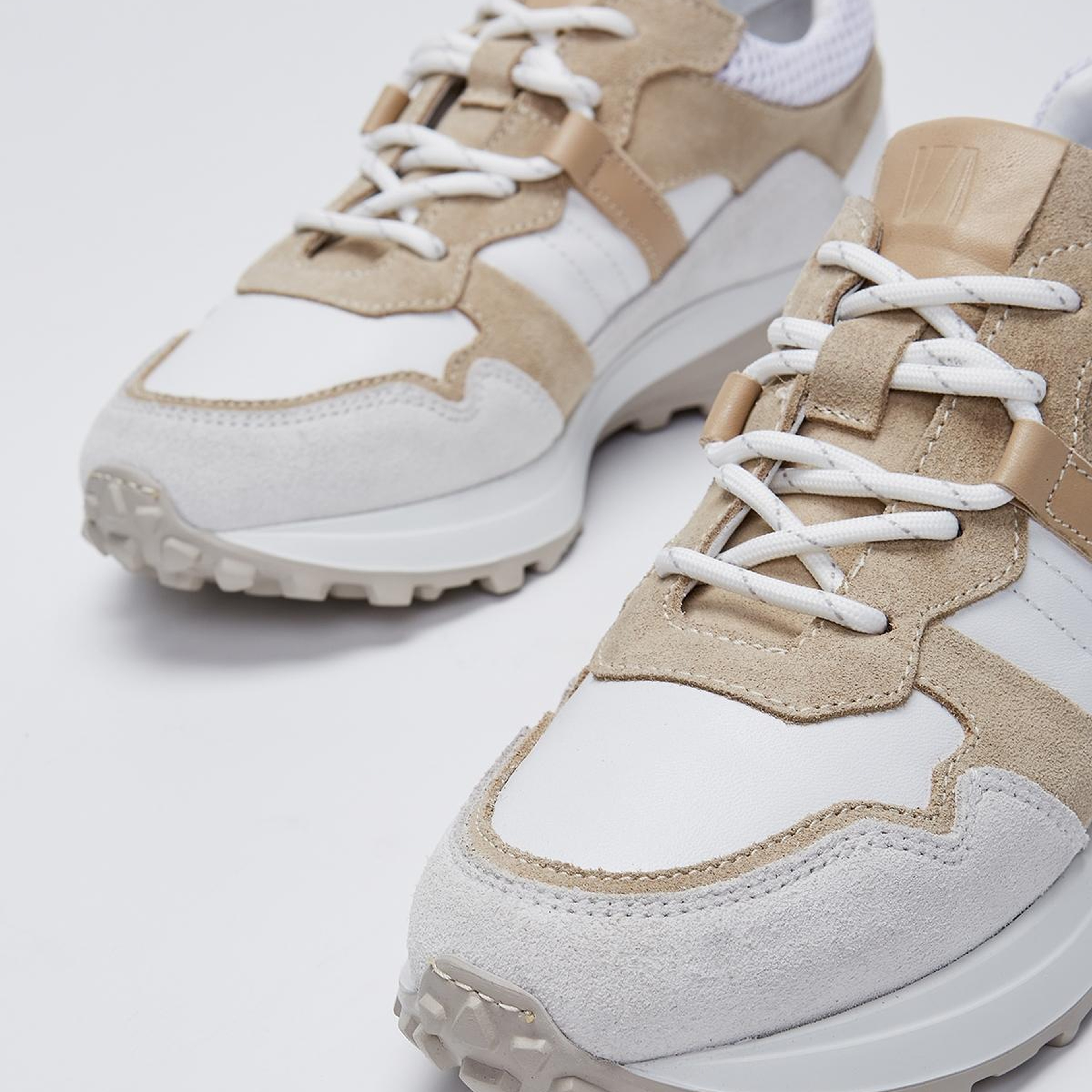 Valmenti Kadın Hakiki Deri Beyaz Spor Ayakkabı