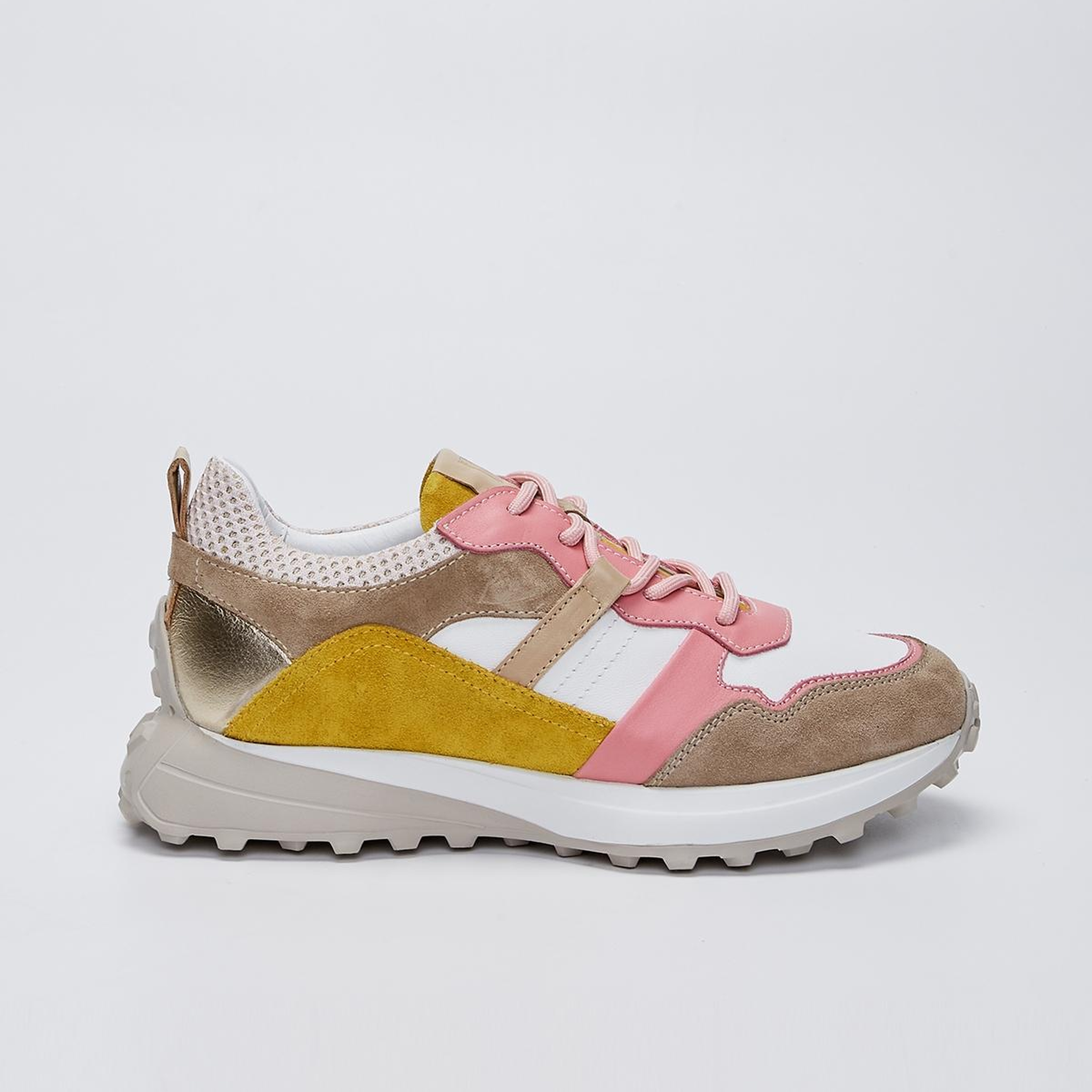 Valmenti Kadın Hakiki Deri Pembe Spor Ayakkabı