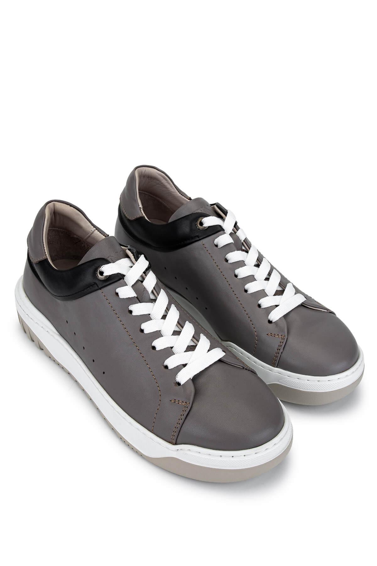 Tamer Tanca Erkek Hakiki Deri Vizon Napa Sneakers & Spor Ayakkabı