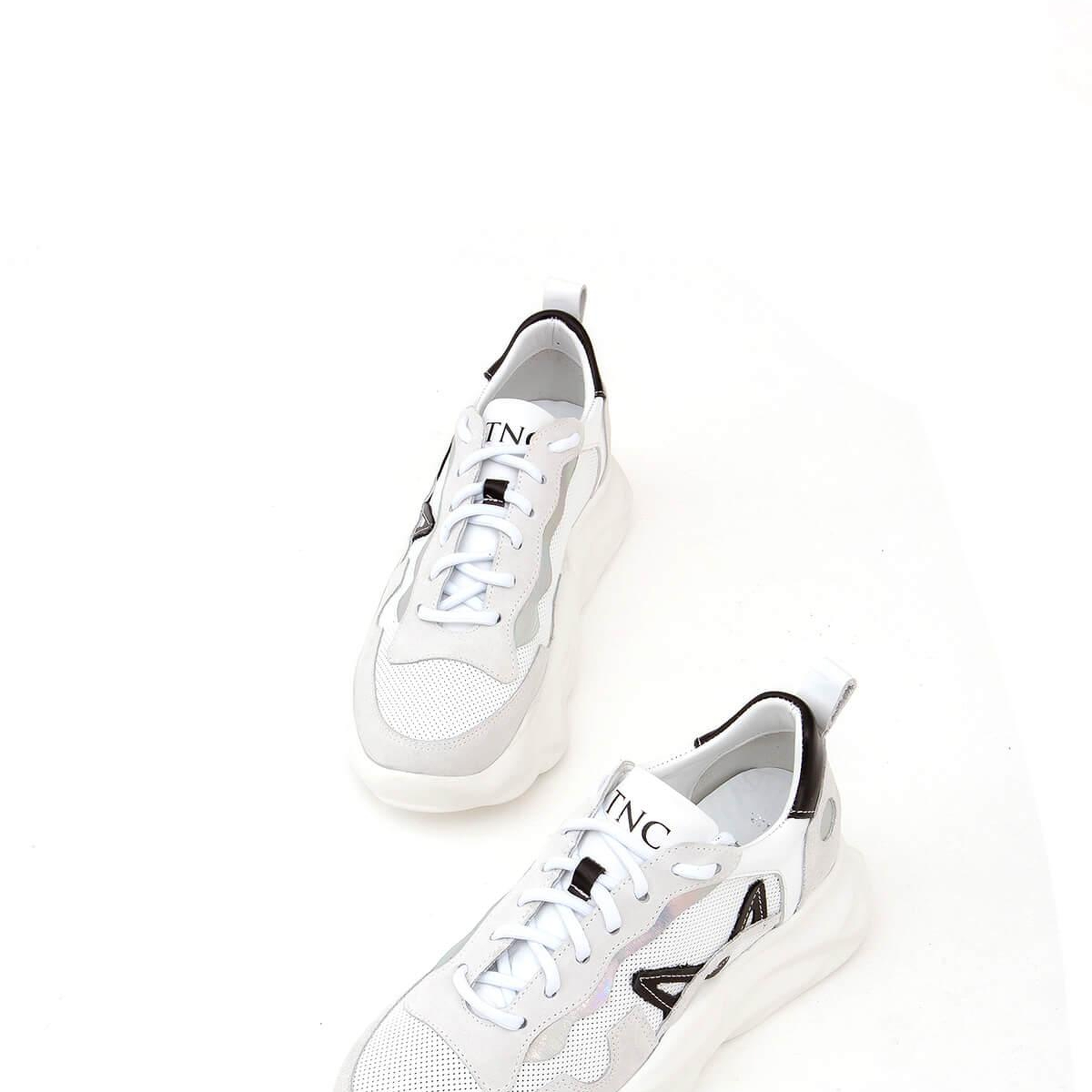 Tamer Tanca Kadın Hakiki Deri Beyaz Sneakers & Spor Ayakkabı