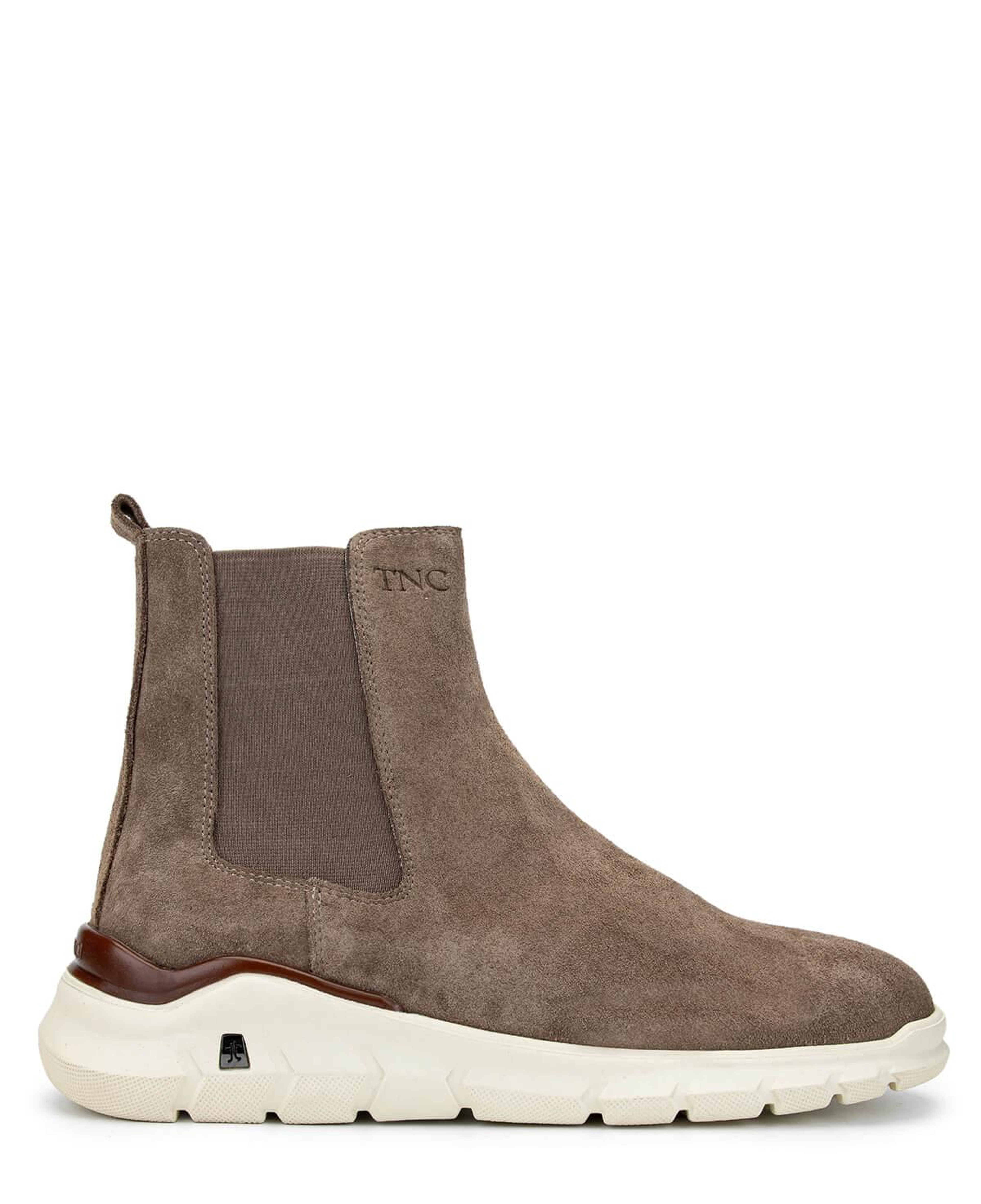 Tamer Tanca Erkek Hakiki Deri Bej Süet Casual Bot