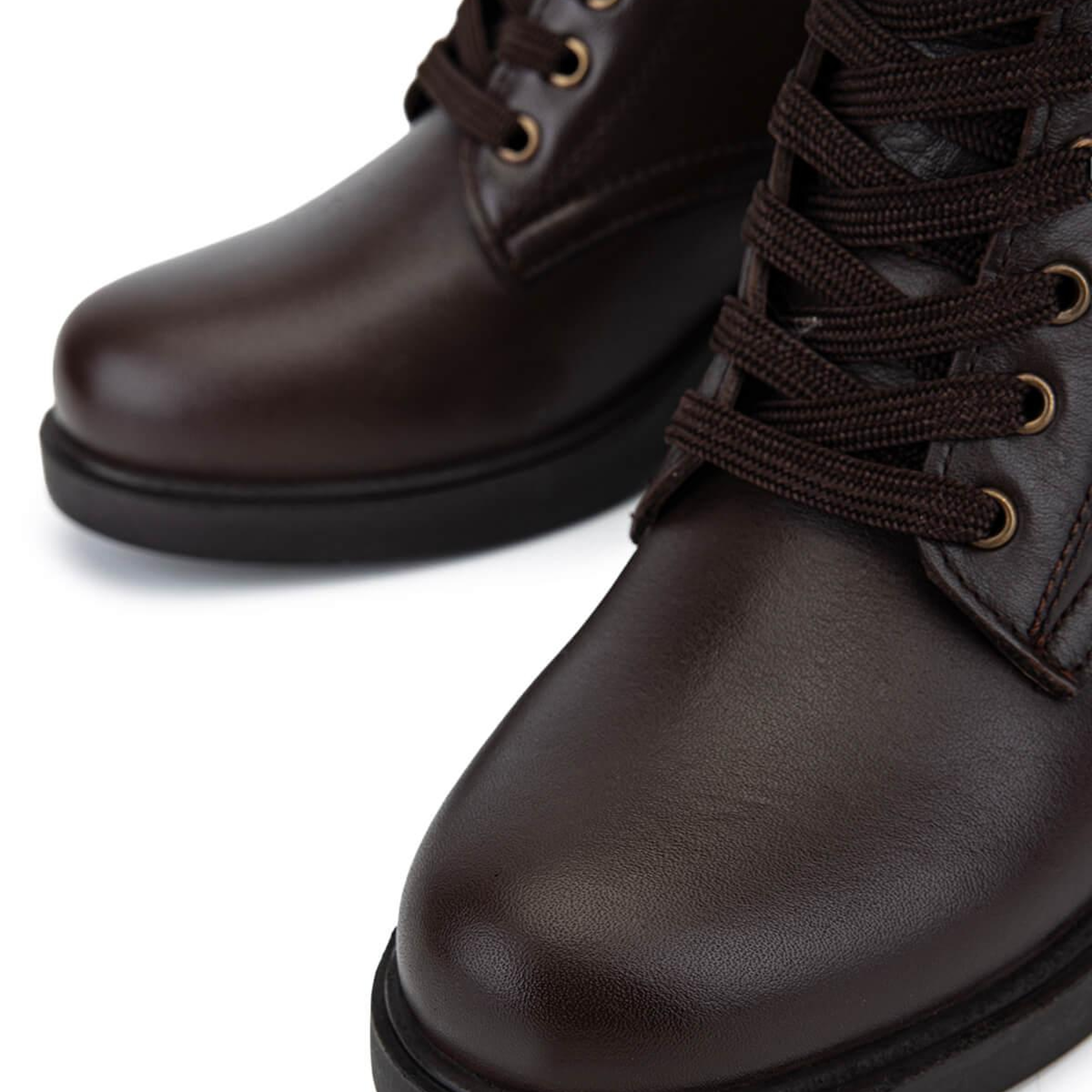 Tamer Tanca Kadın Hakiki Deri Kahverengi Topuklu Bot