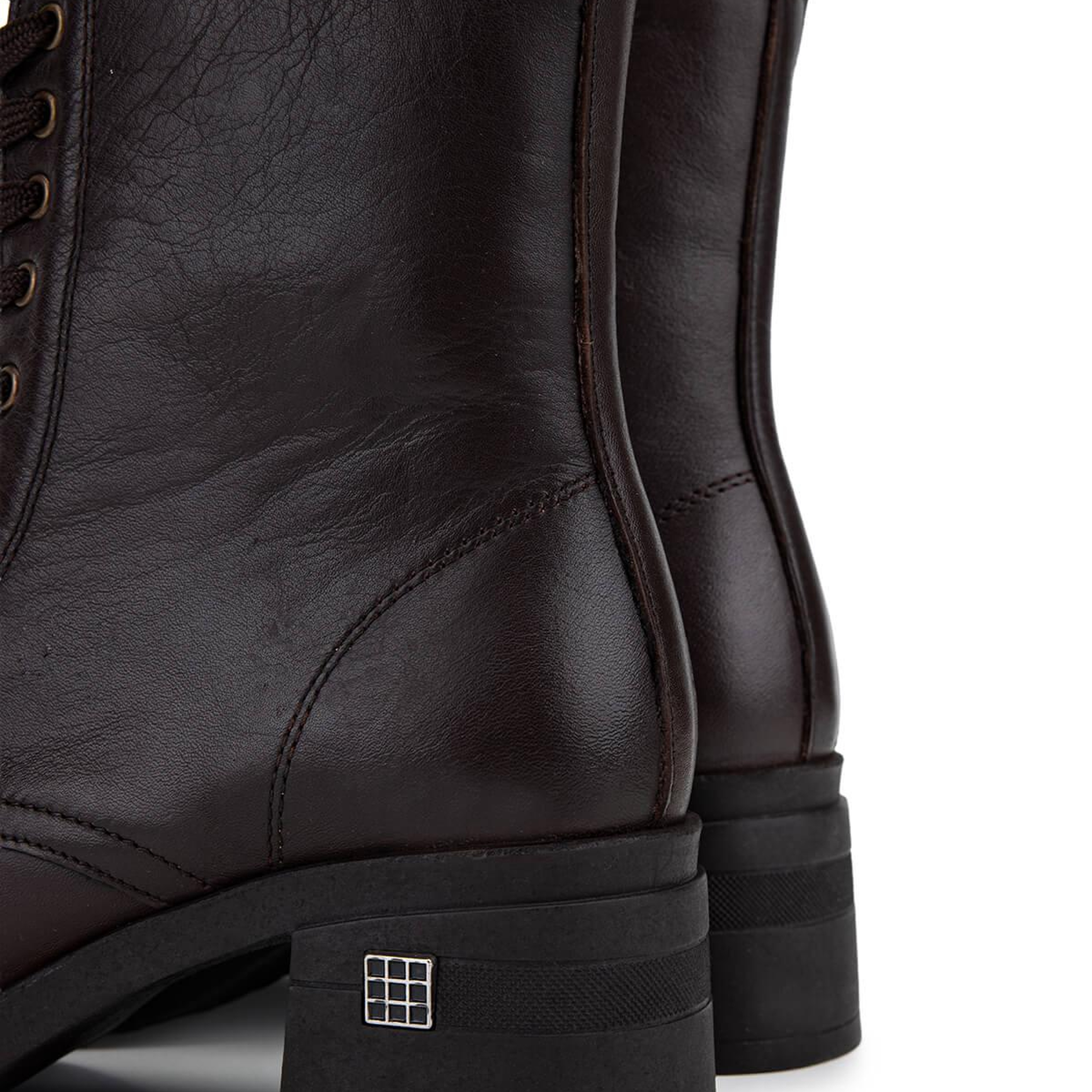 Tamer Tanca Kadın Hakiki Deri Kahverengi Topuklu Bot