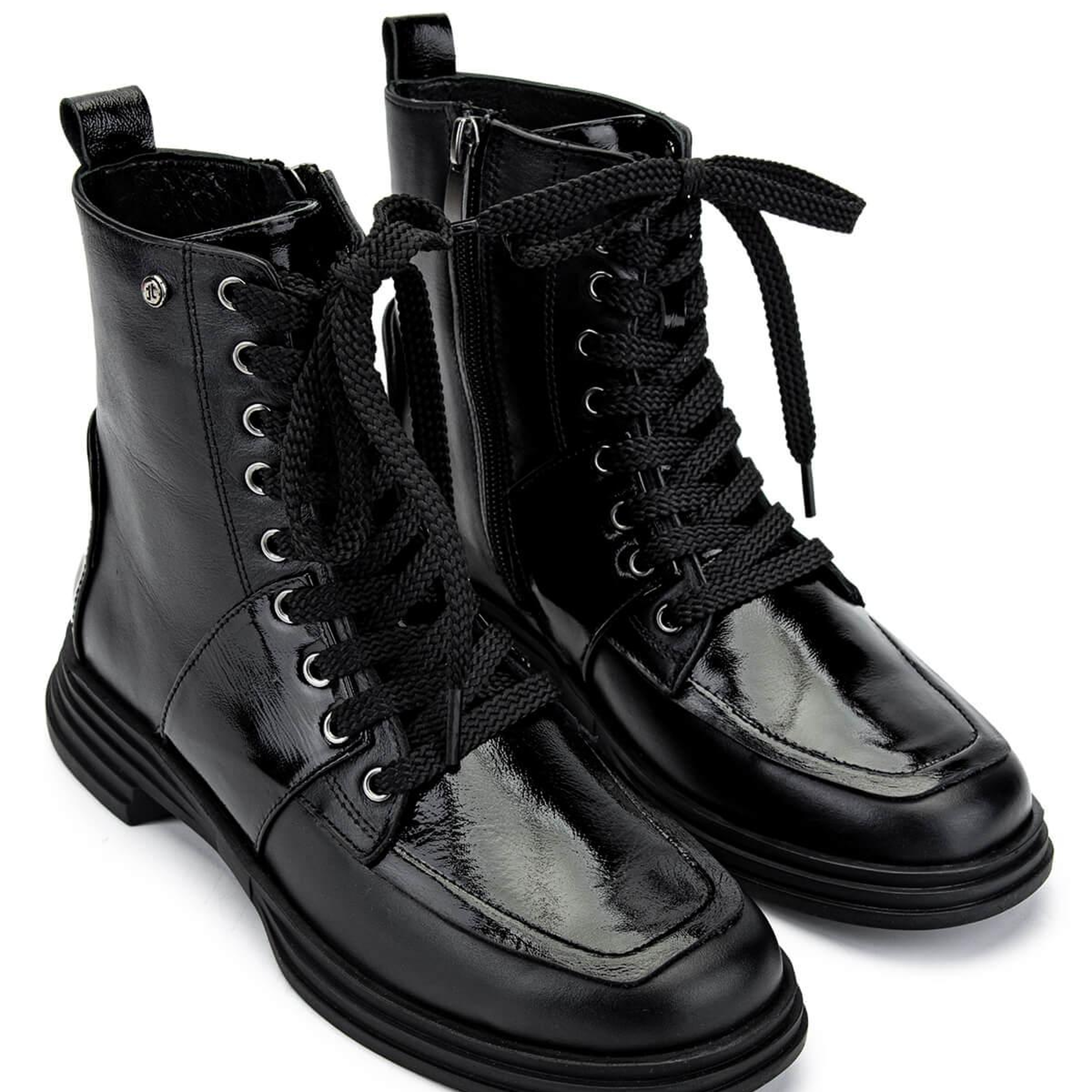 Tamer Tanca Kadın Hakiki Deri Siyah Casual Bot