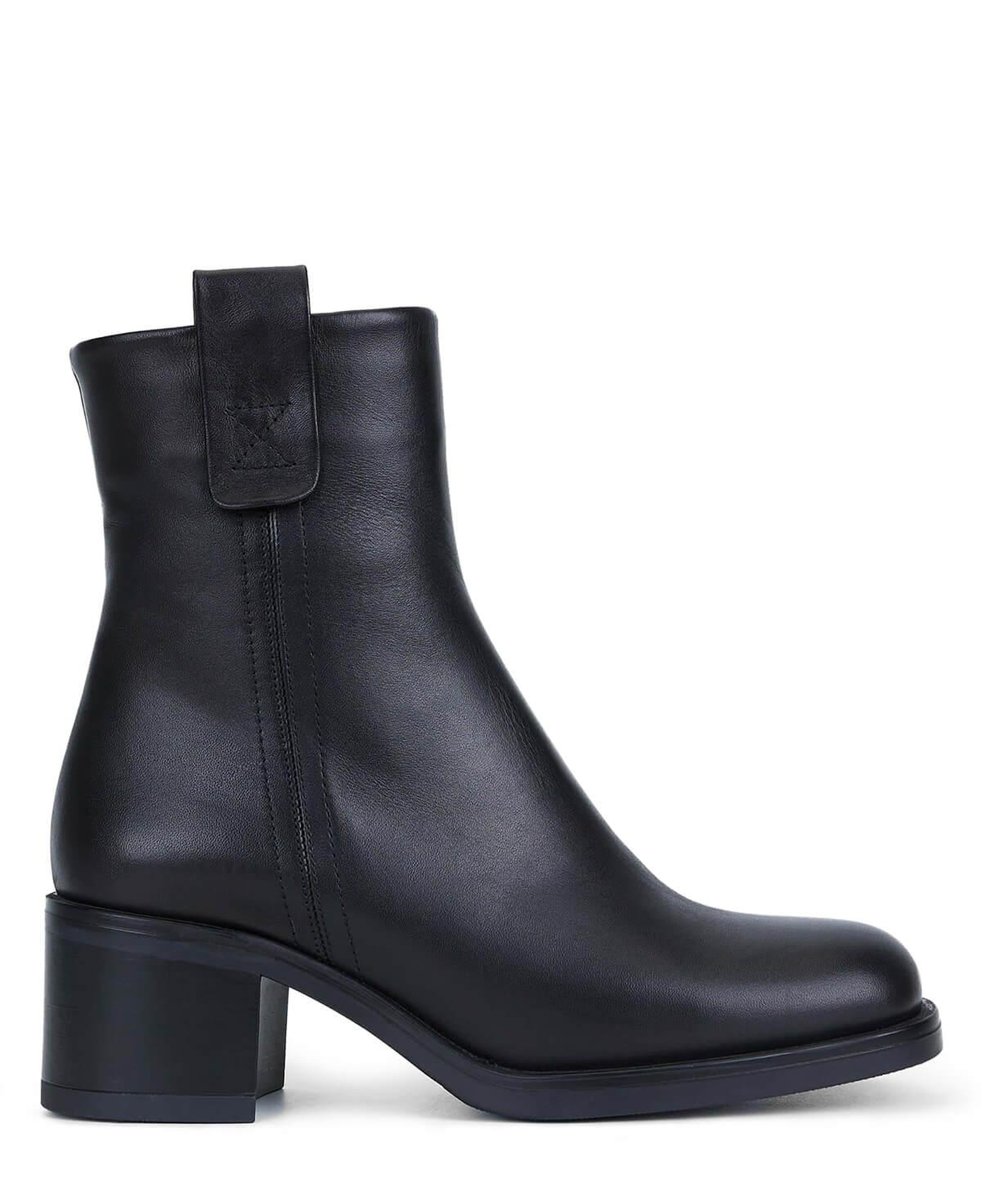 Tamer Tanca Kadın Hakiki Deri Siyah Deri Casual Bot