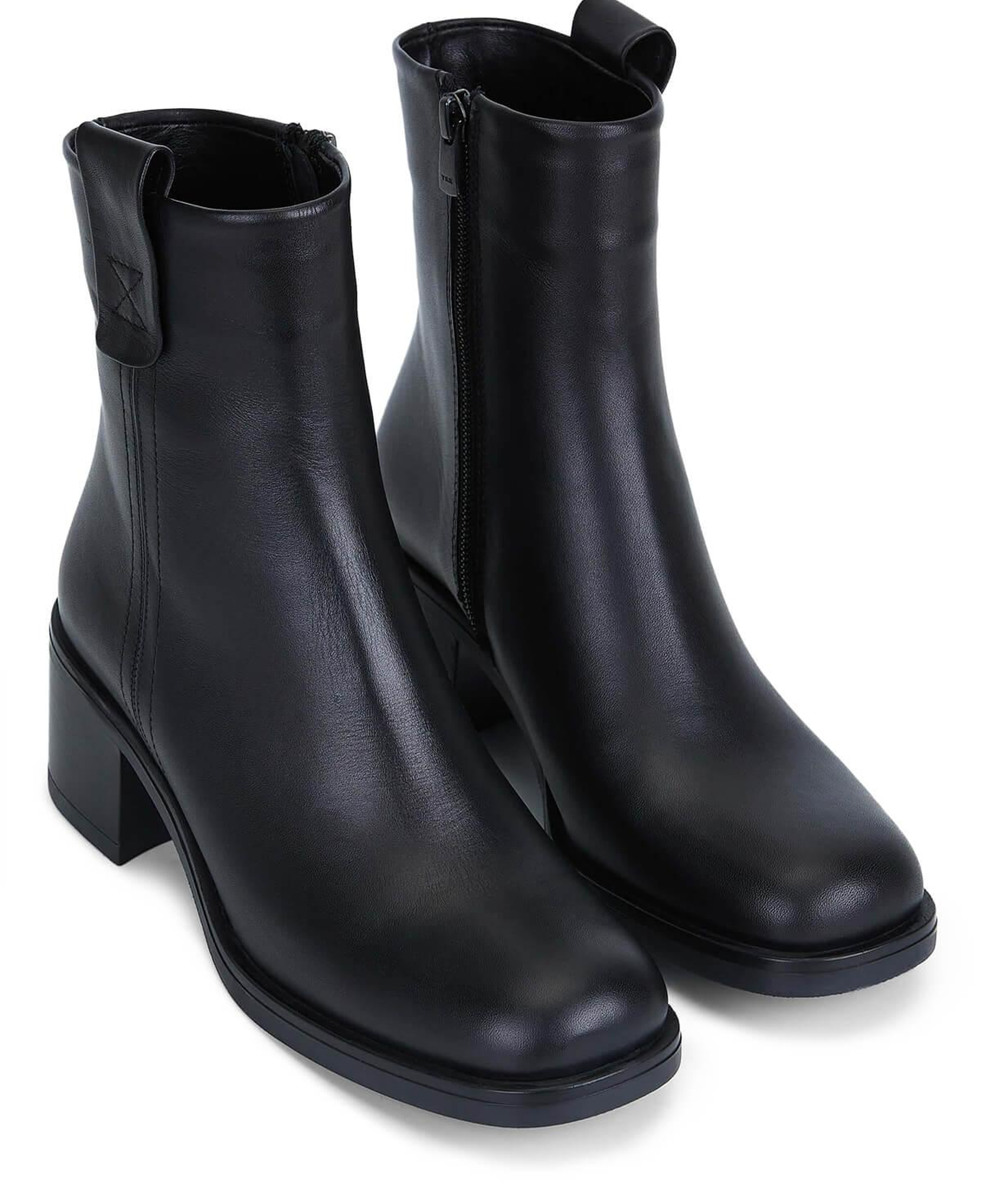 Tamer Tanca Kadın Hakiki Deri Siyah Deri Casual Bot