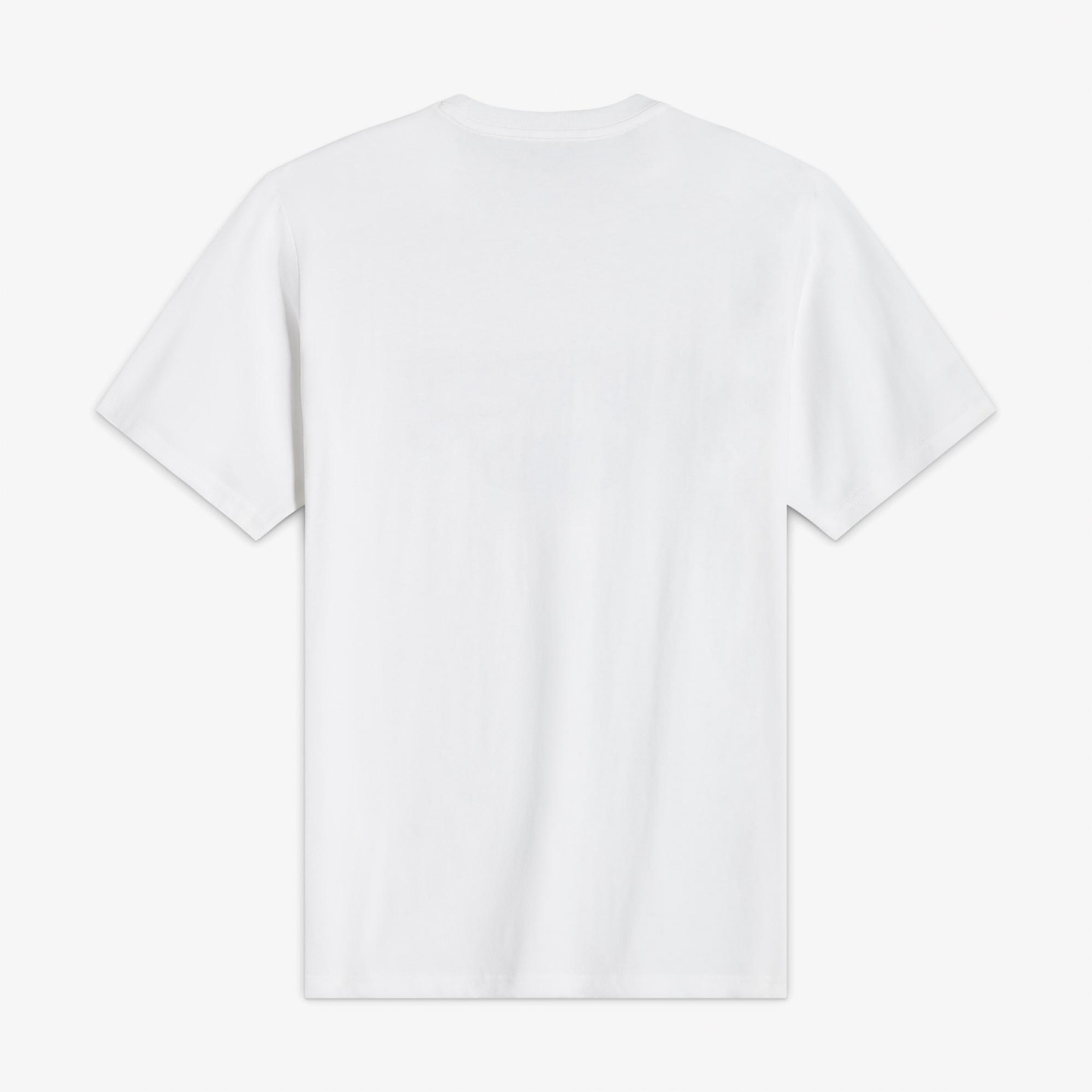 Converse Erkek Baskılı Beyaz T-Shirt