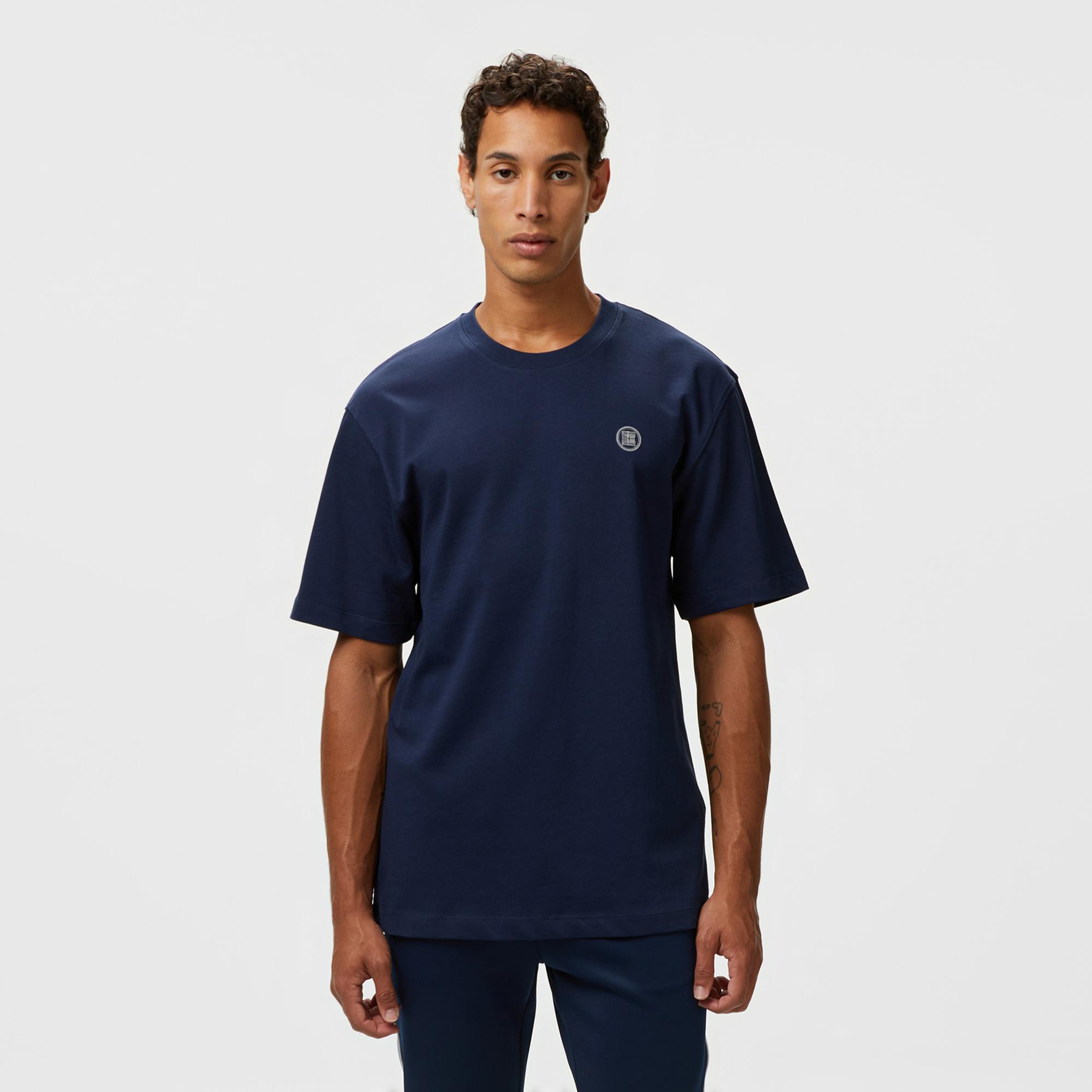 Sportempt Stm371 Erkek Lacivert T-Shirt