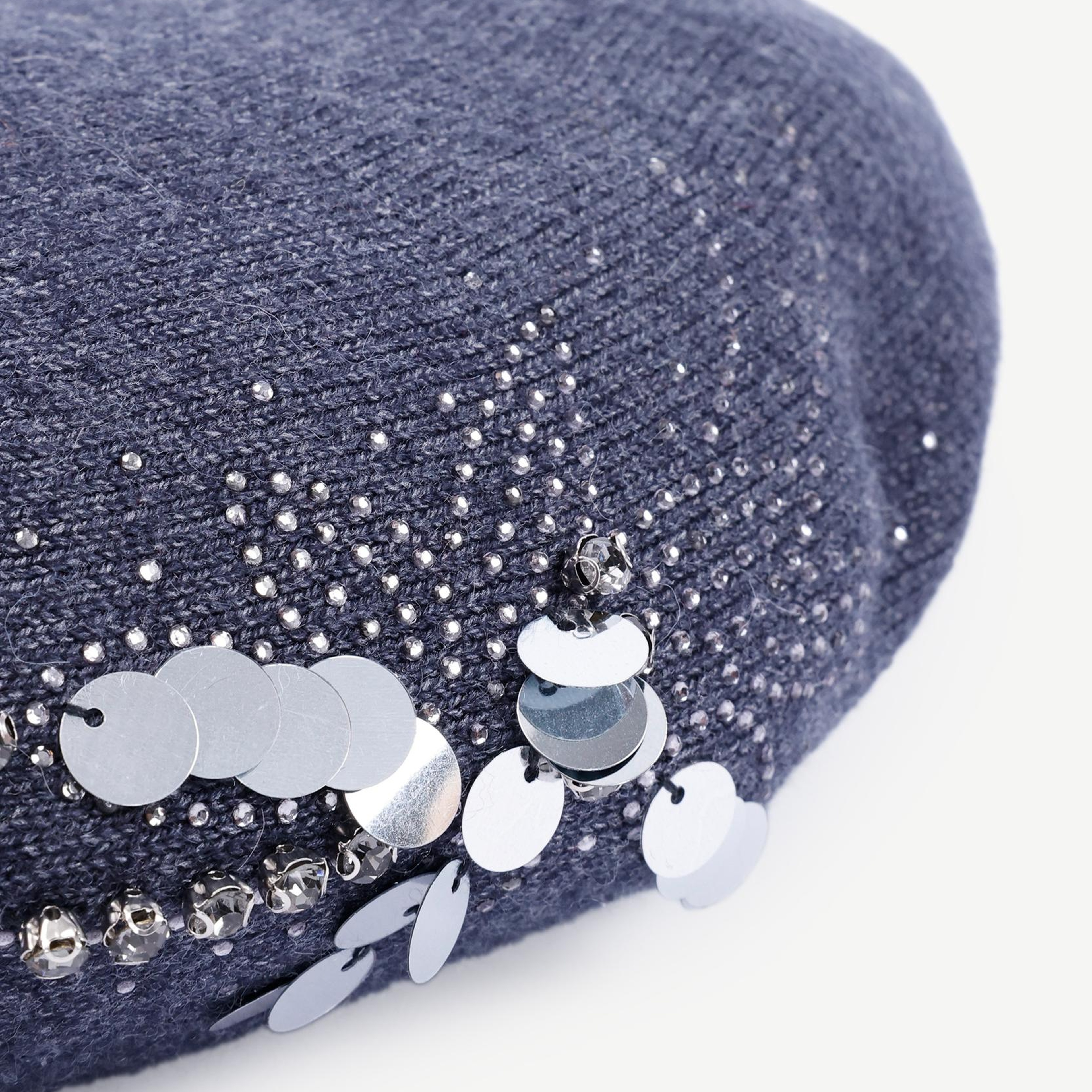 YARGICI Kumaş Detaylı Fransız Şapkası