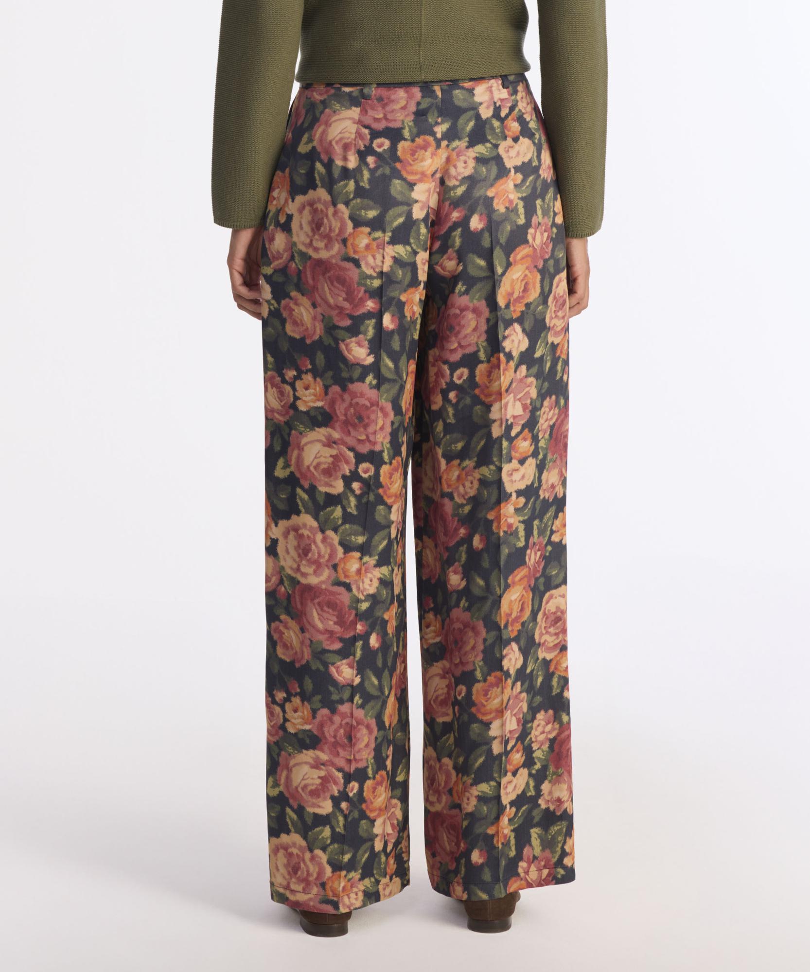 YARGICI Geniş Yüksek Bel Pantolon