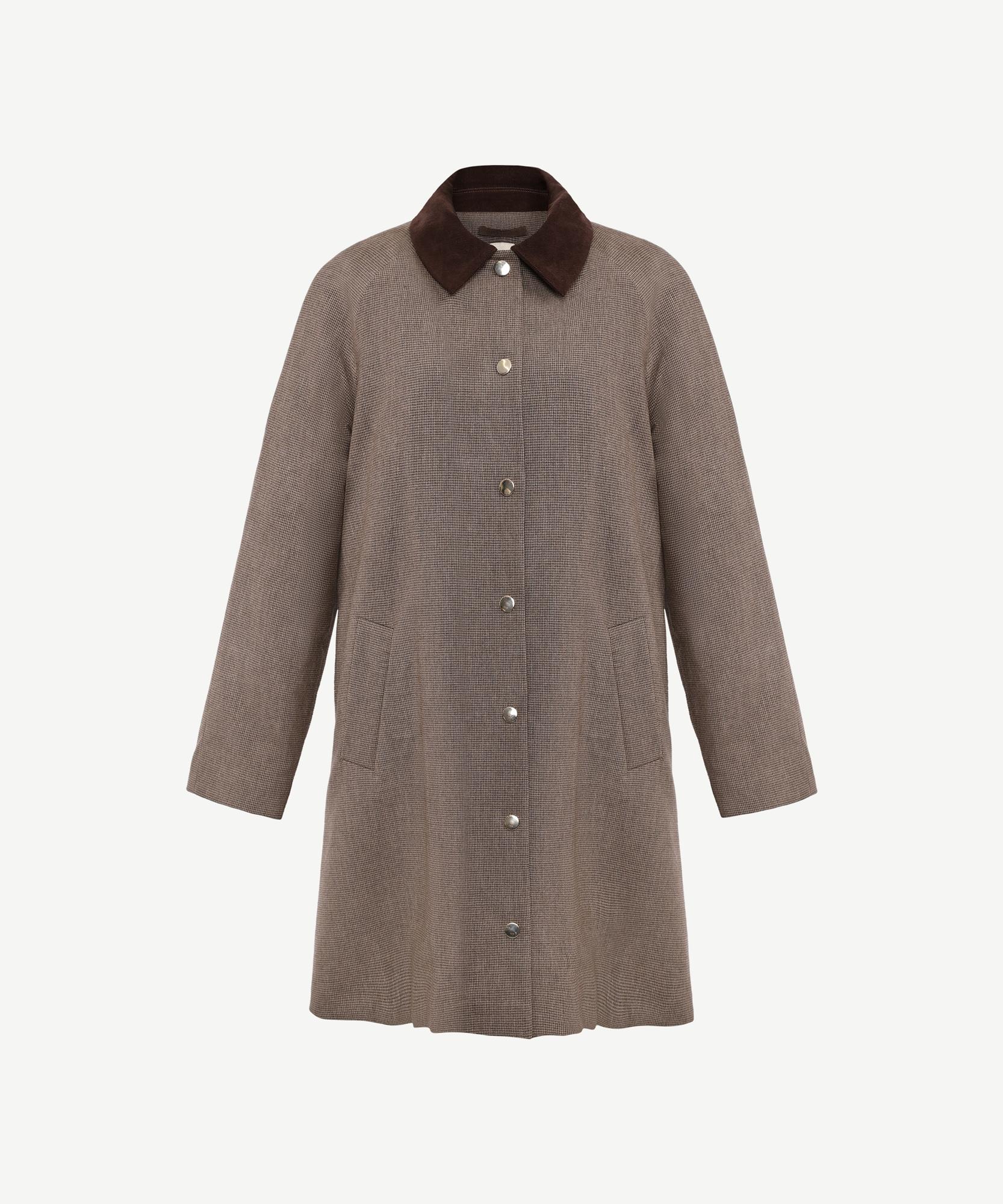 YARGICI Regular Gömlek Yaka Uzun Kol Palto