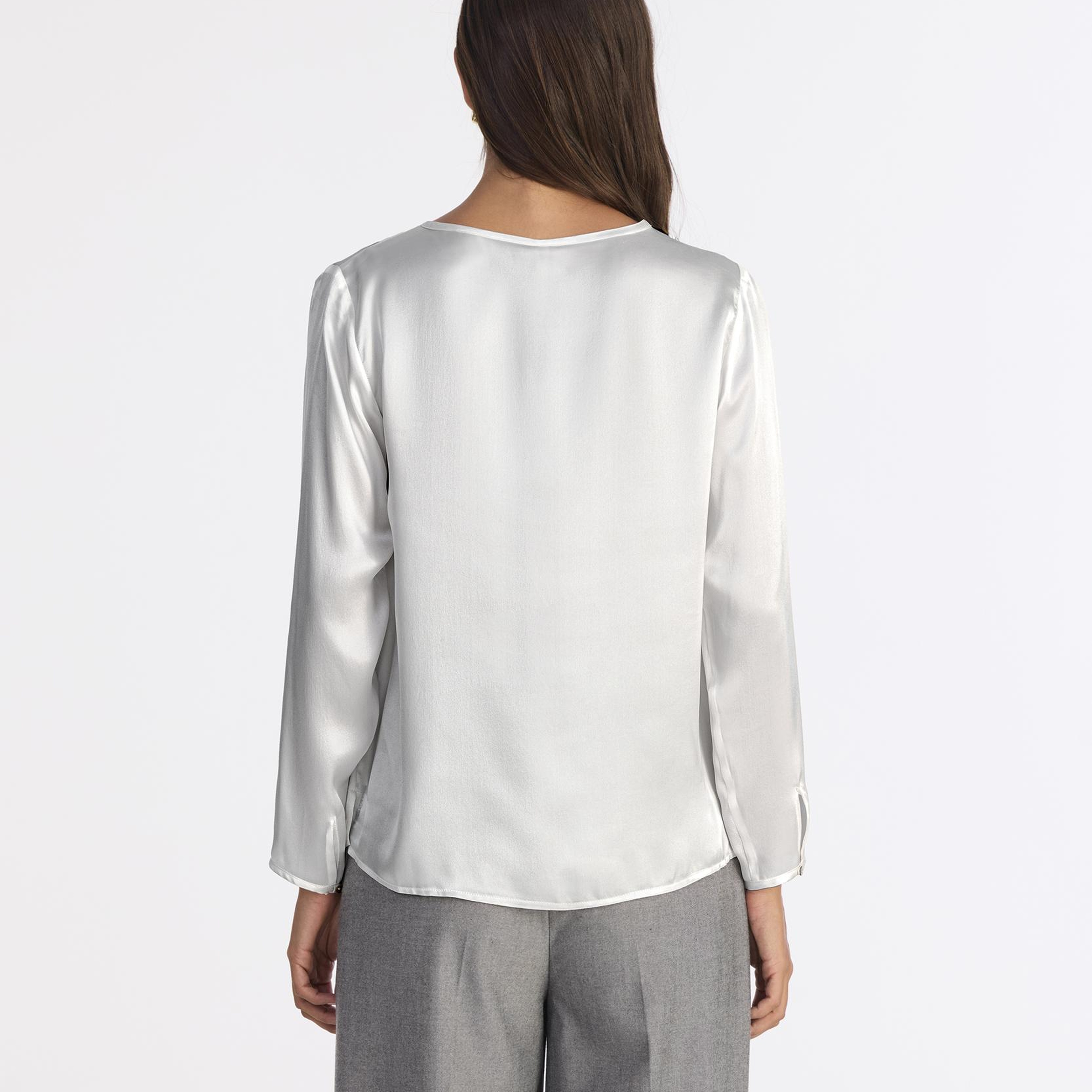 YARGICI Regular Bisiklet Yaka Uzun Kol Bluz