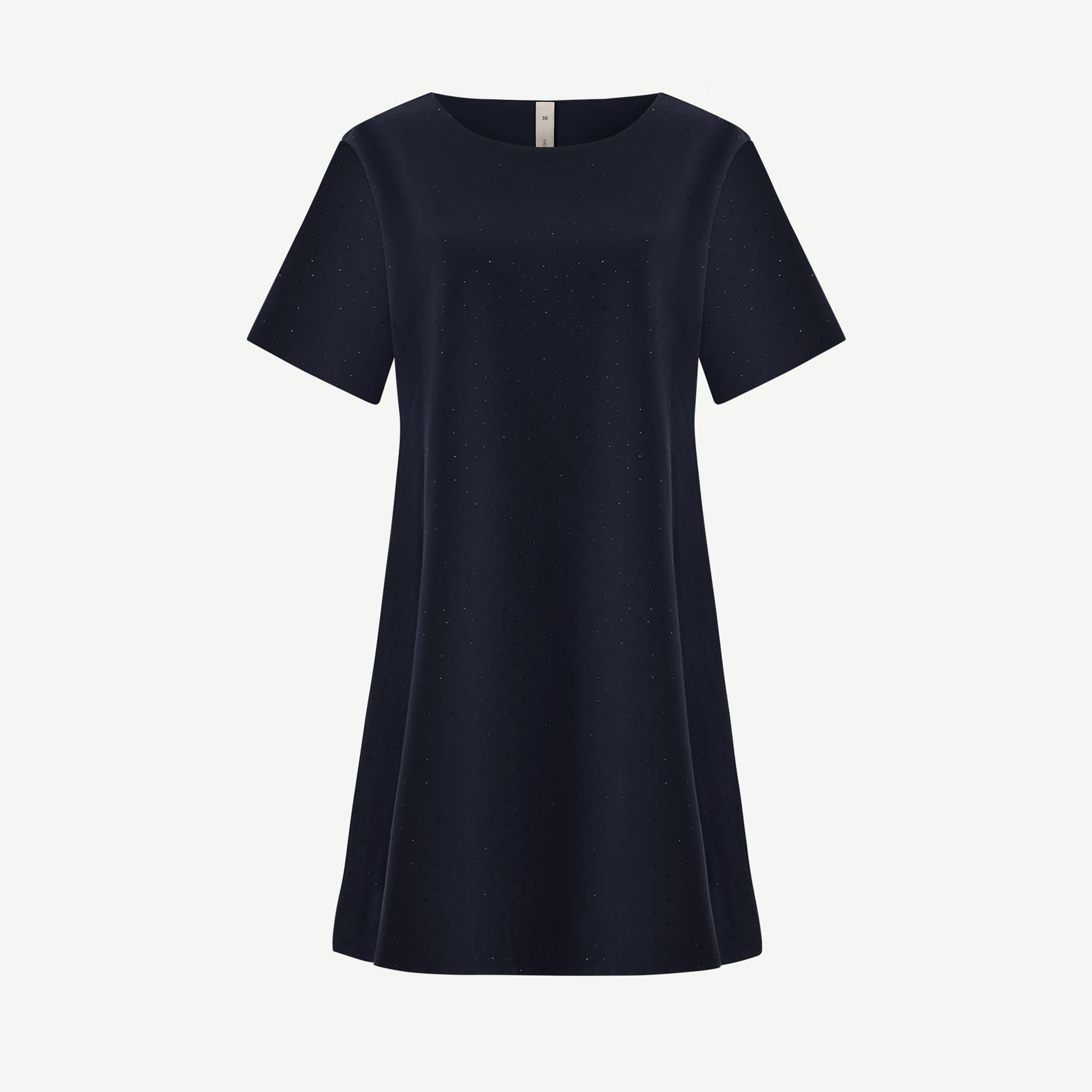 YARGICI Kolsuz Mini Elbise