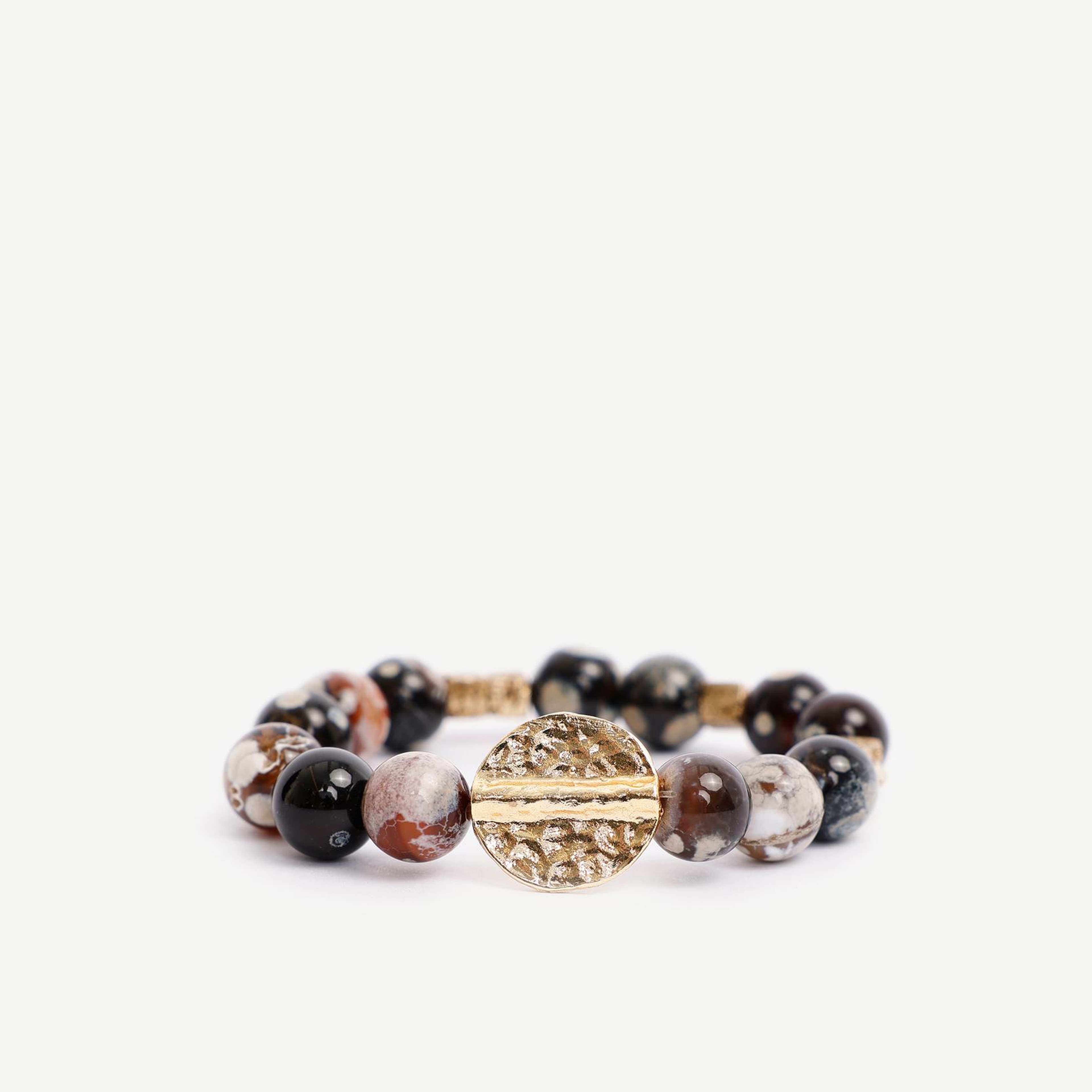 YARGICI Akik Ve Lav Taşı İçerikli Bileklik