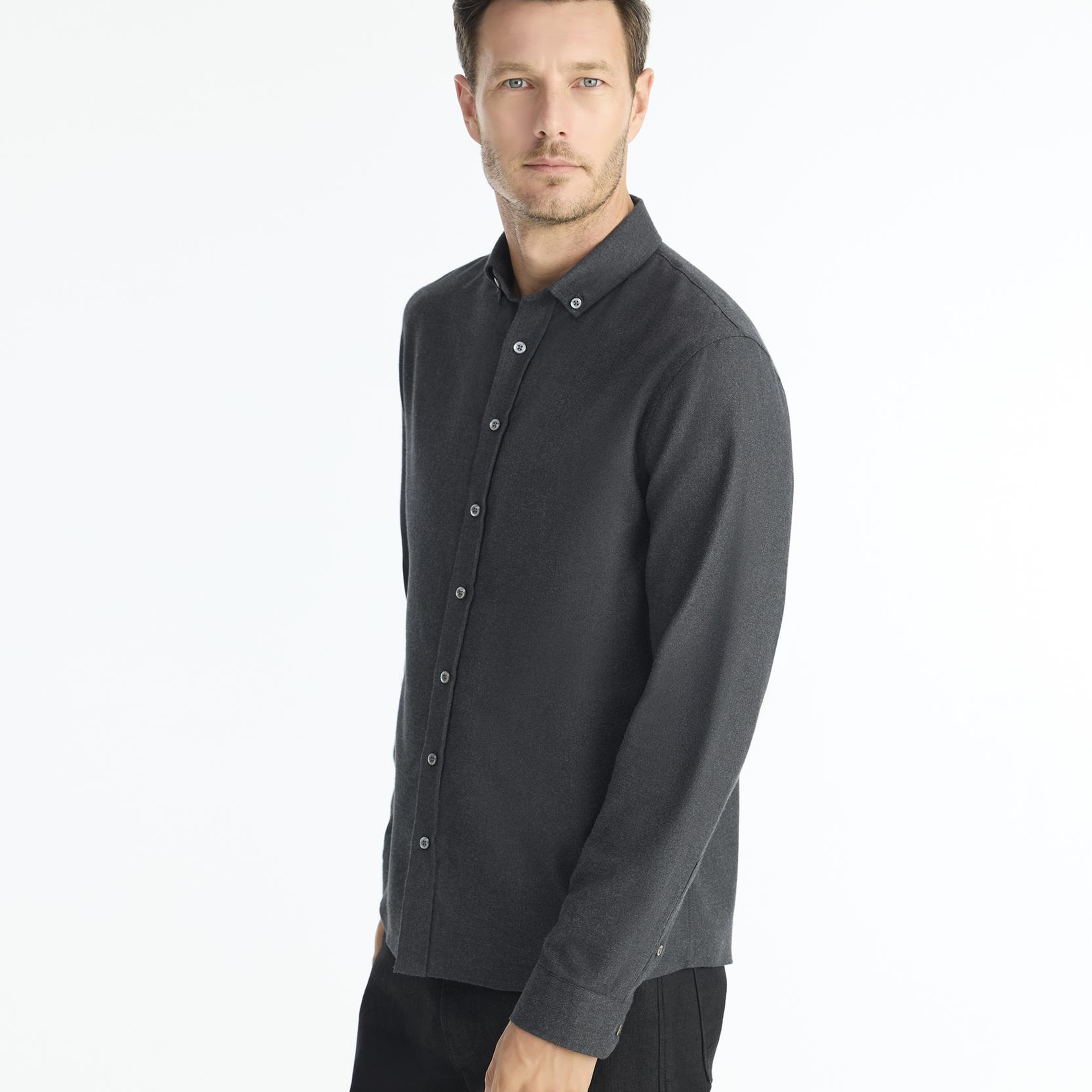 YARGICI Regular Gömlek Yaka Uzun Kol Gömlek