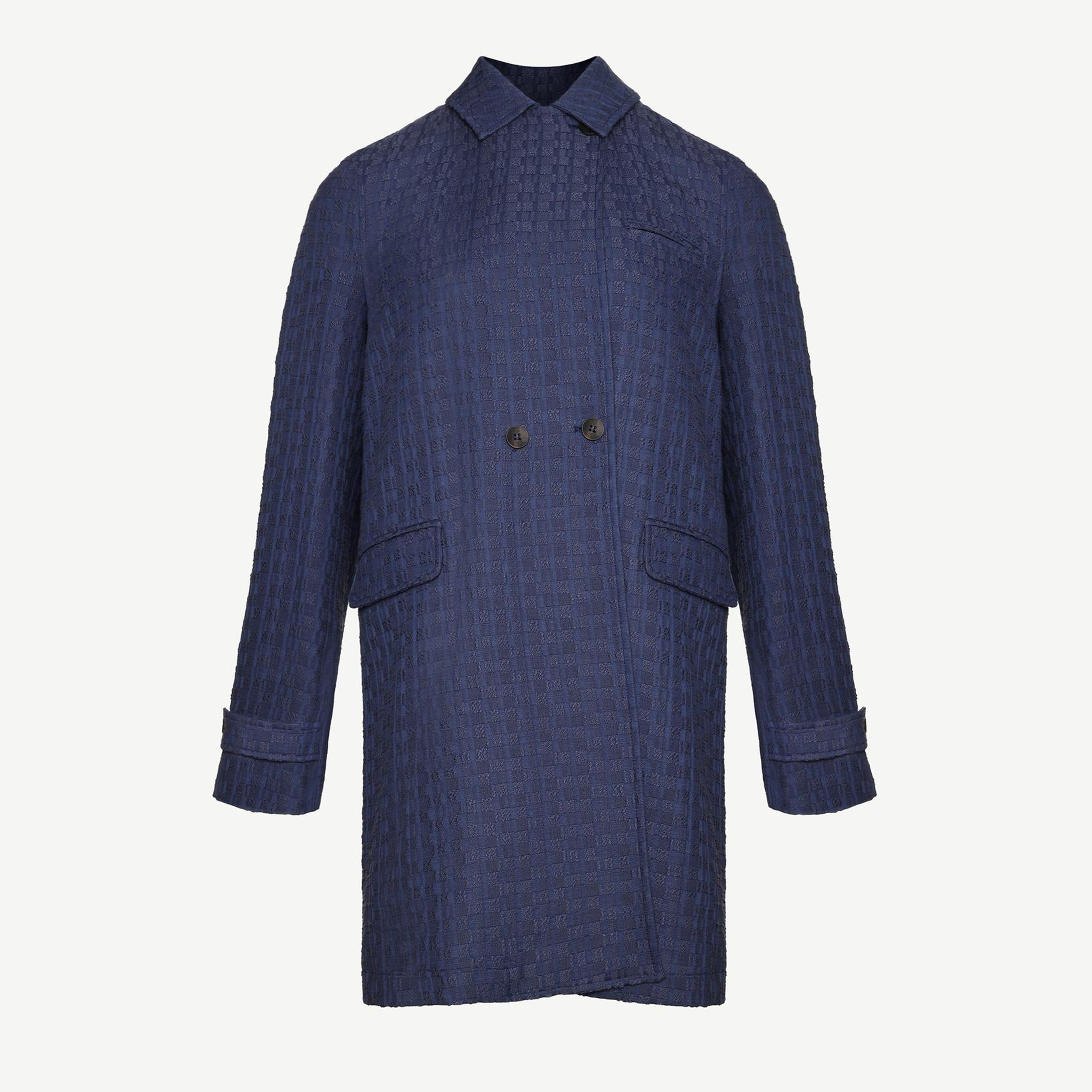 YARGICI Kapak Cepli Apolet Manşetli Kırlangıç Yaka Pardösü