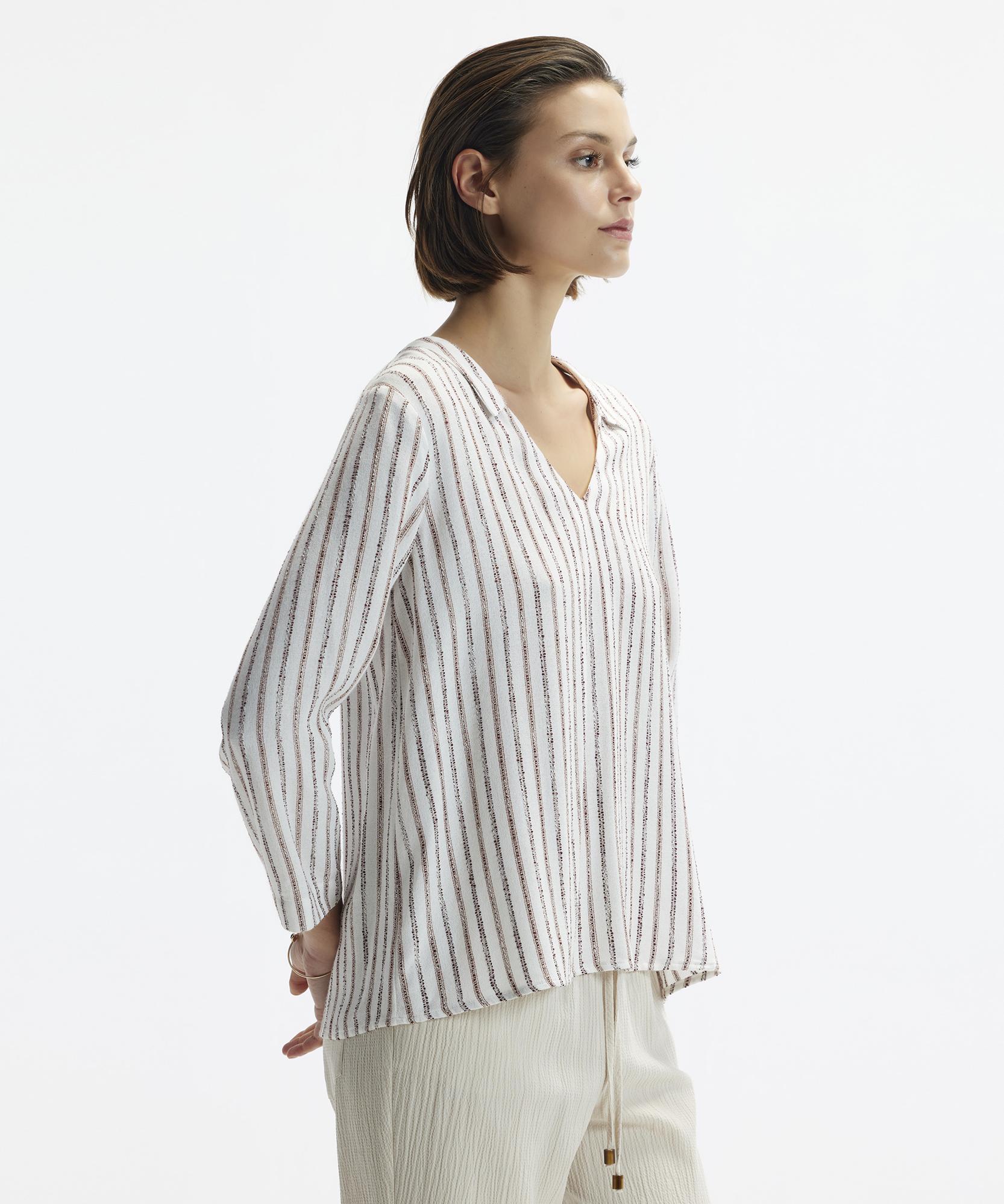 YARGICI Uzun Kollu V Yaka Bluz