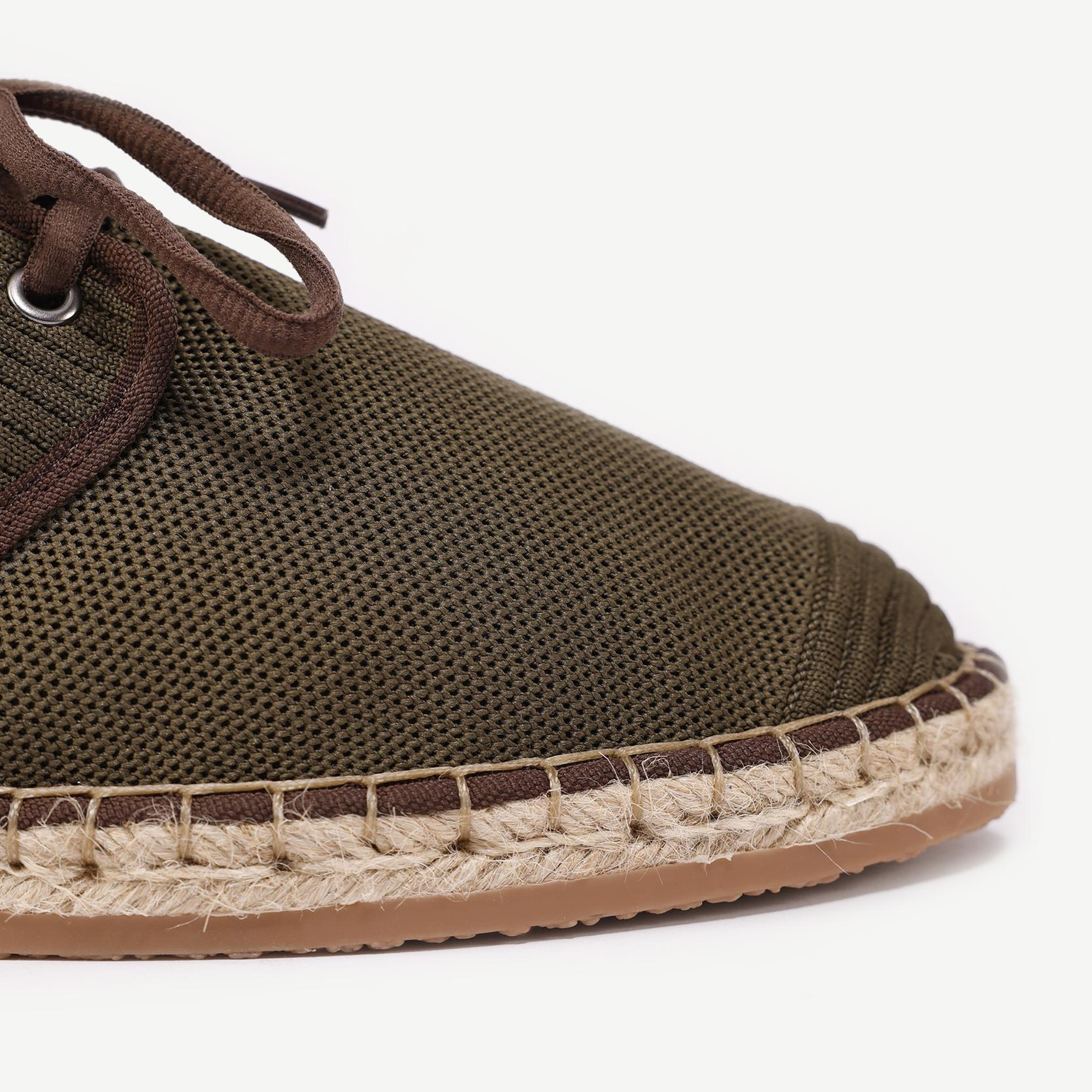 YARGICI Triko Örme Bağlı Espadril