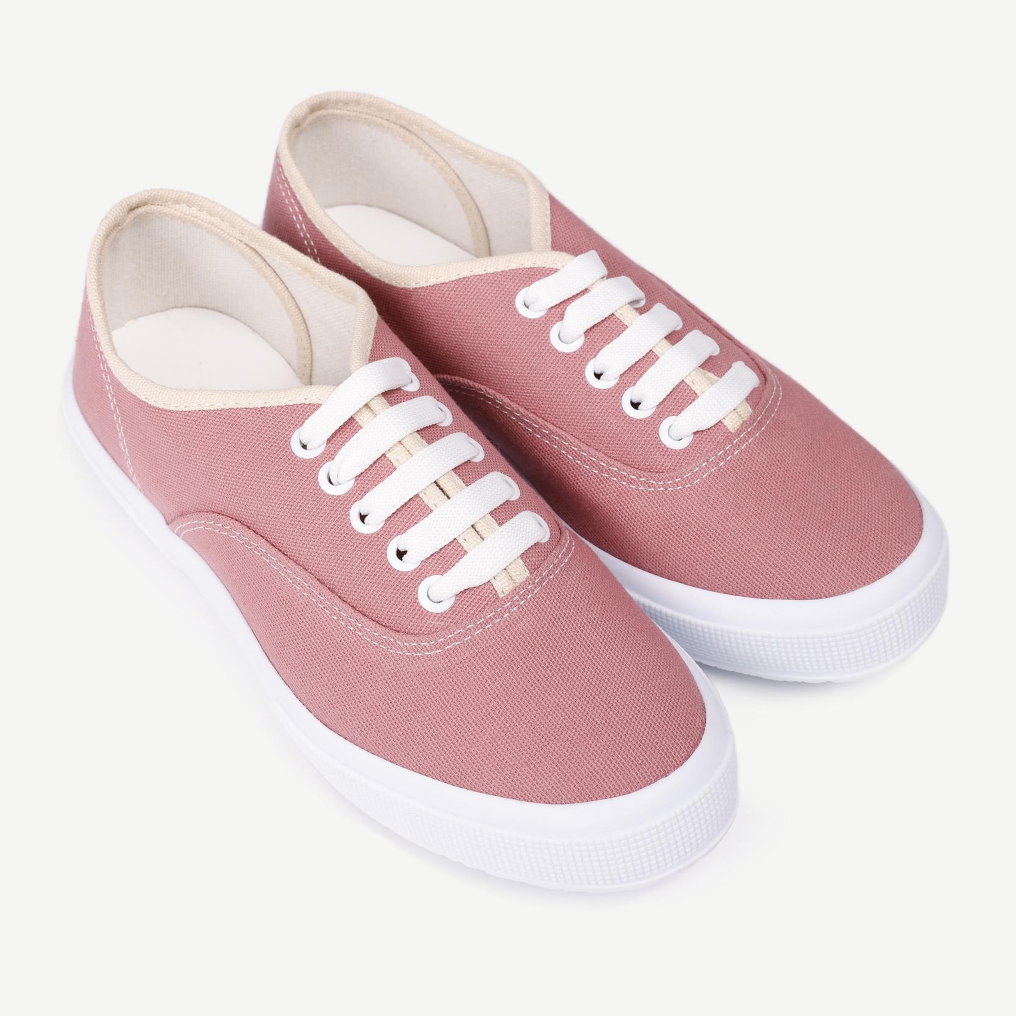 YARGICI Düz Renk Kumaş Sneaker