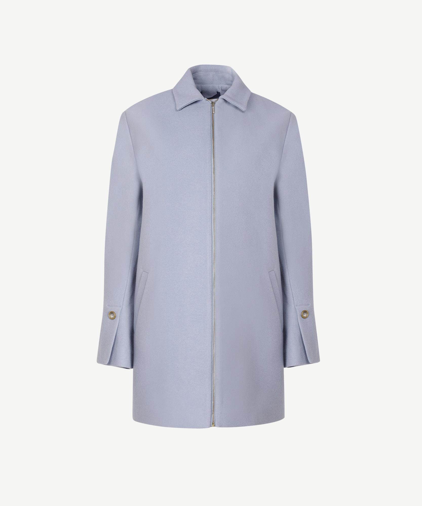 YARGICI Fermuar Detaylı Palto