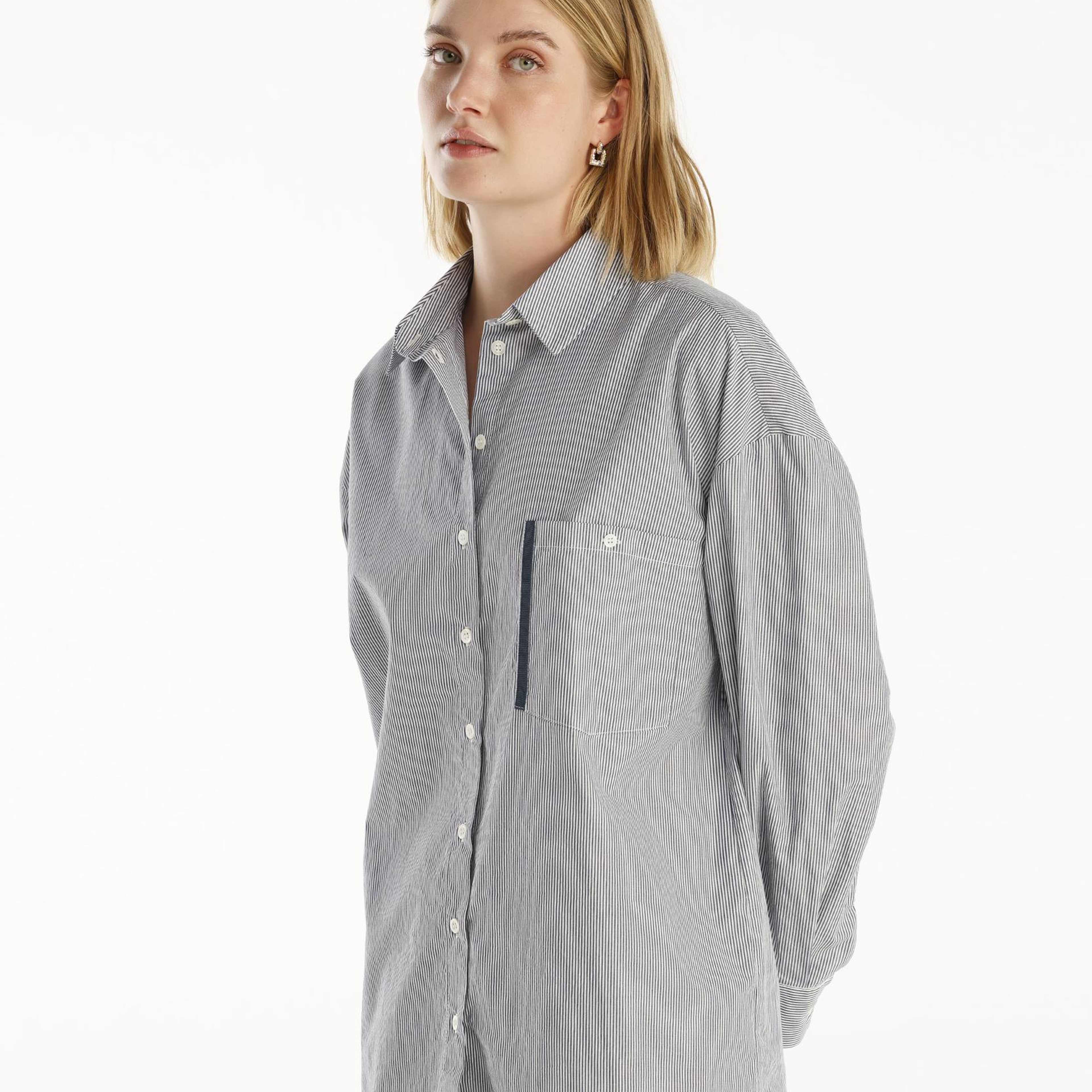 YARGICI Cepli Uzun Kollu Gömlek