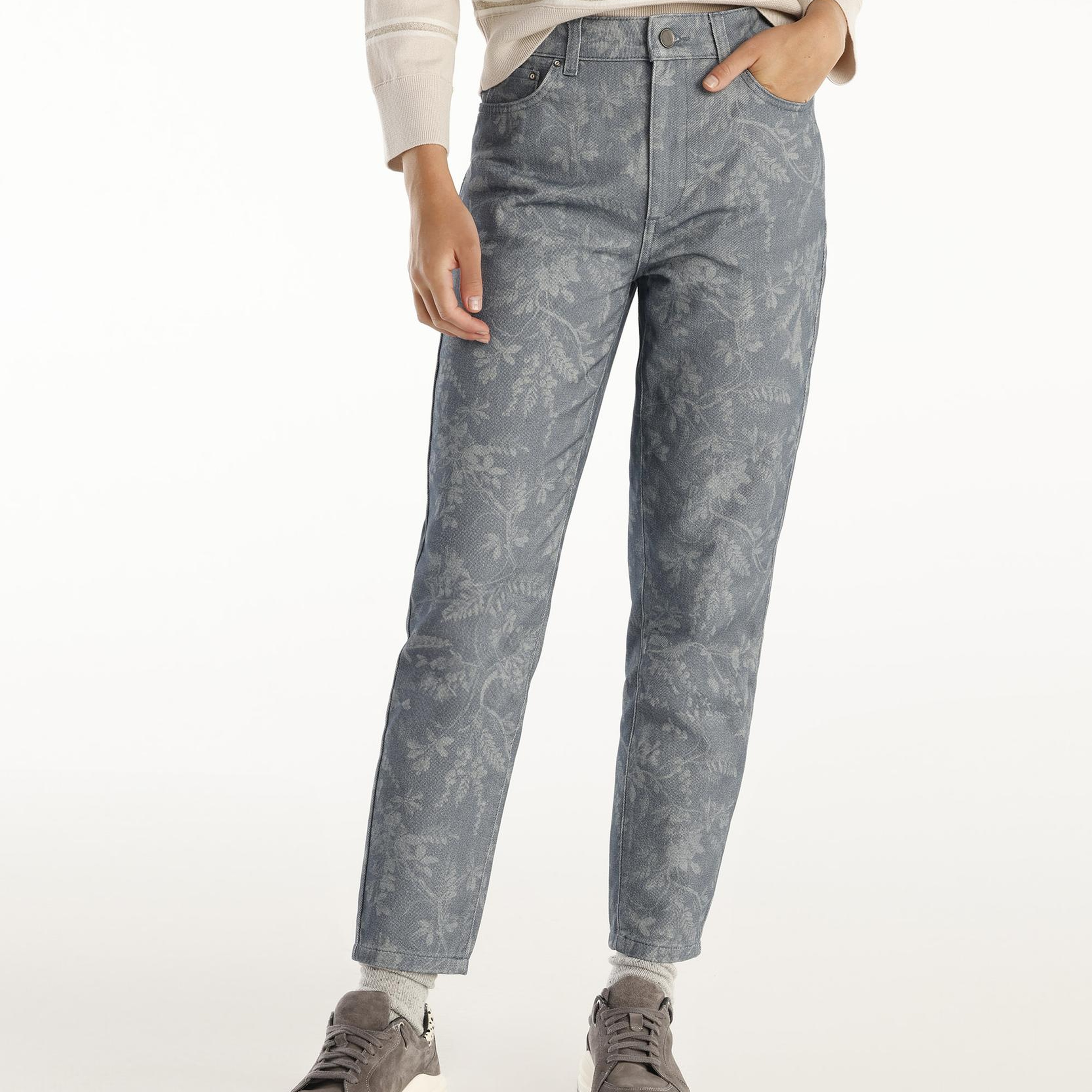 YARGICI Normal Bel Düz Kalıp Denim Pantolon