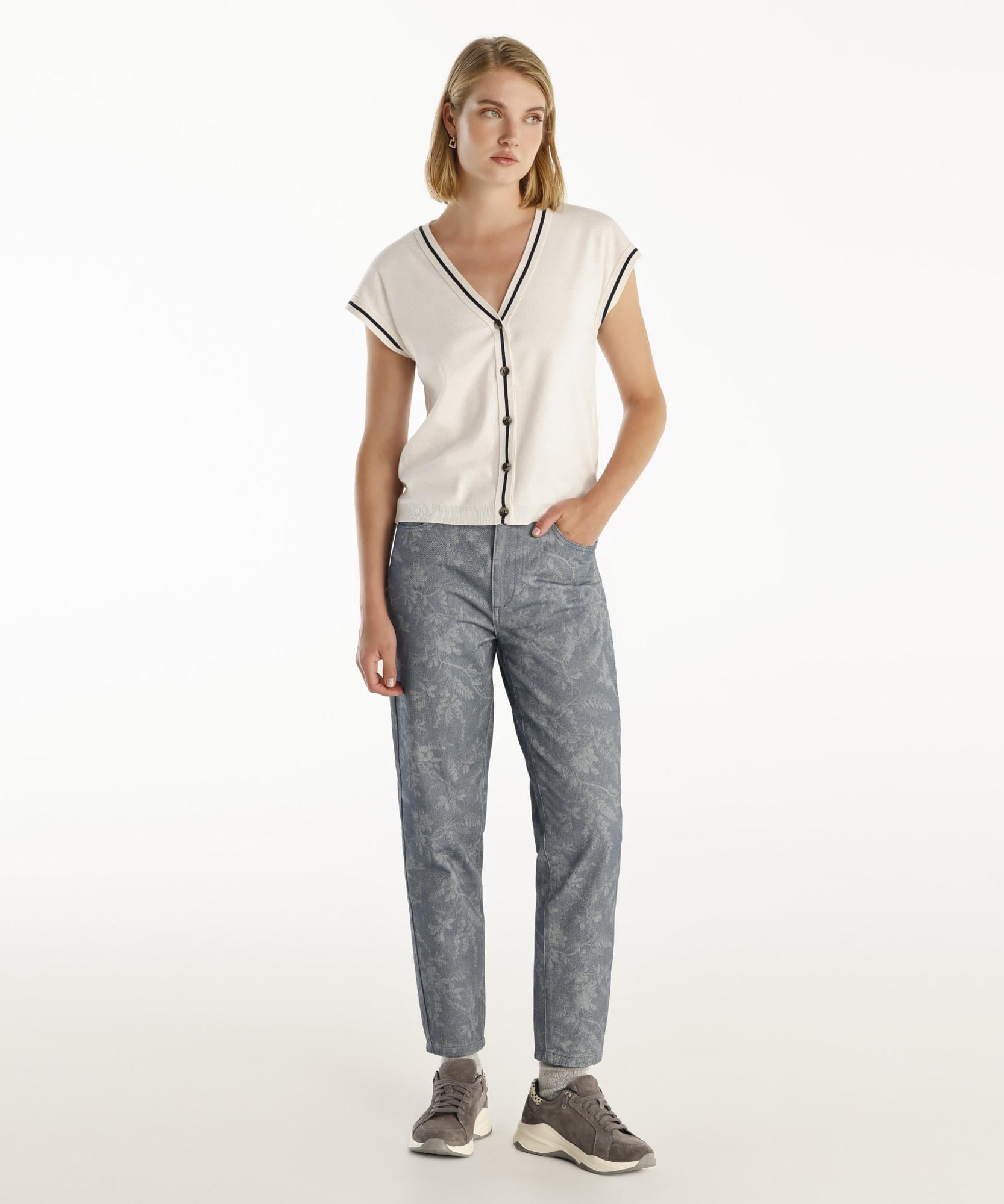 YARGICI Normal Bel Düz Kalıp Denim Pantolon