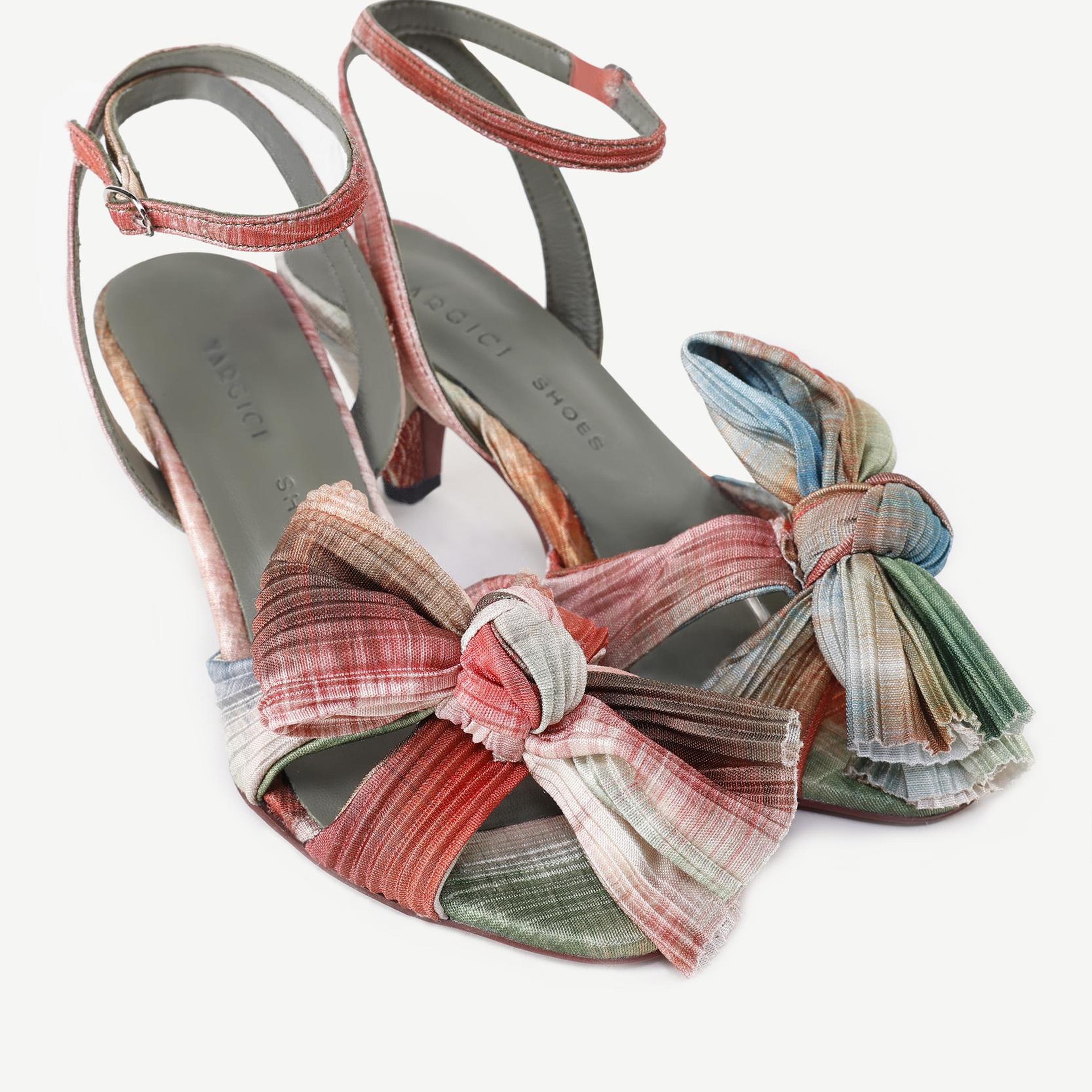 YARGICI Pilise Kumaşlı Topuklu Sandalet