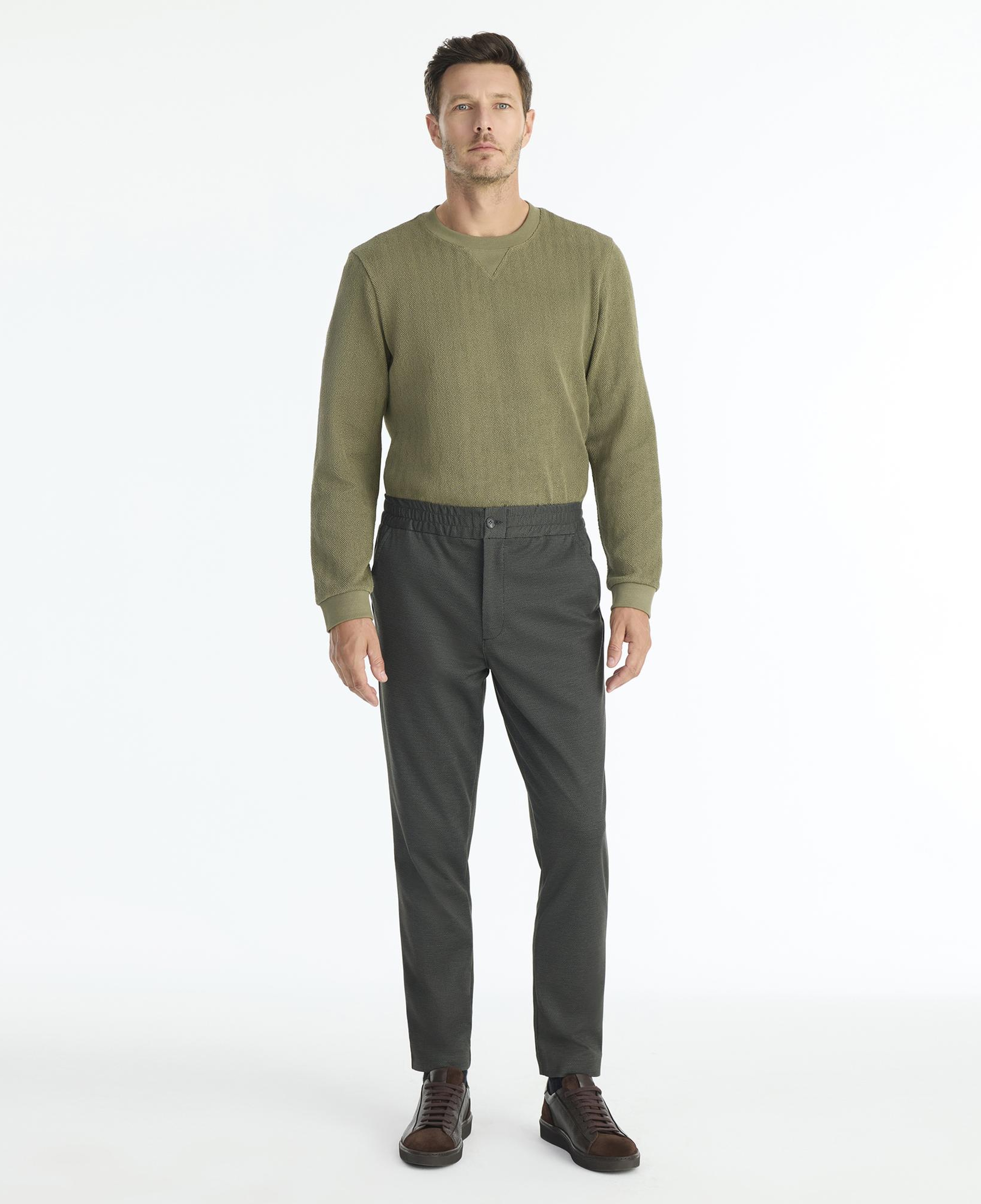 YARGICI Straight Beli Lastikli Pantolon