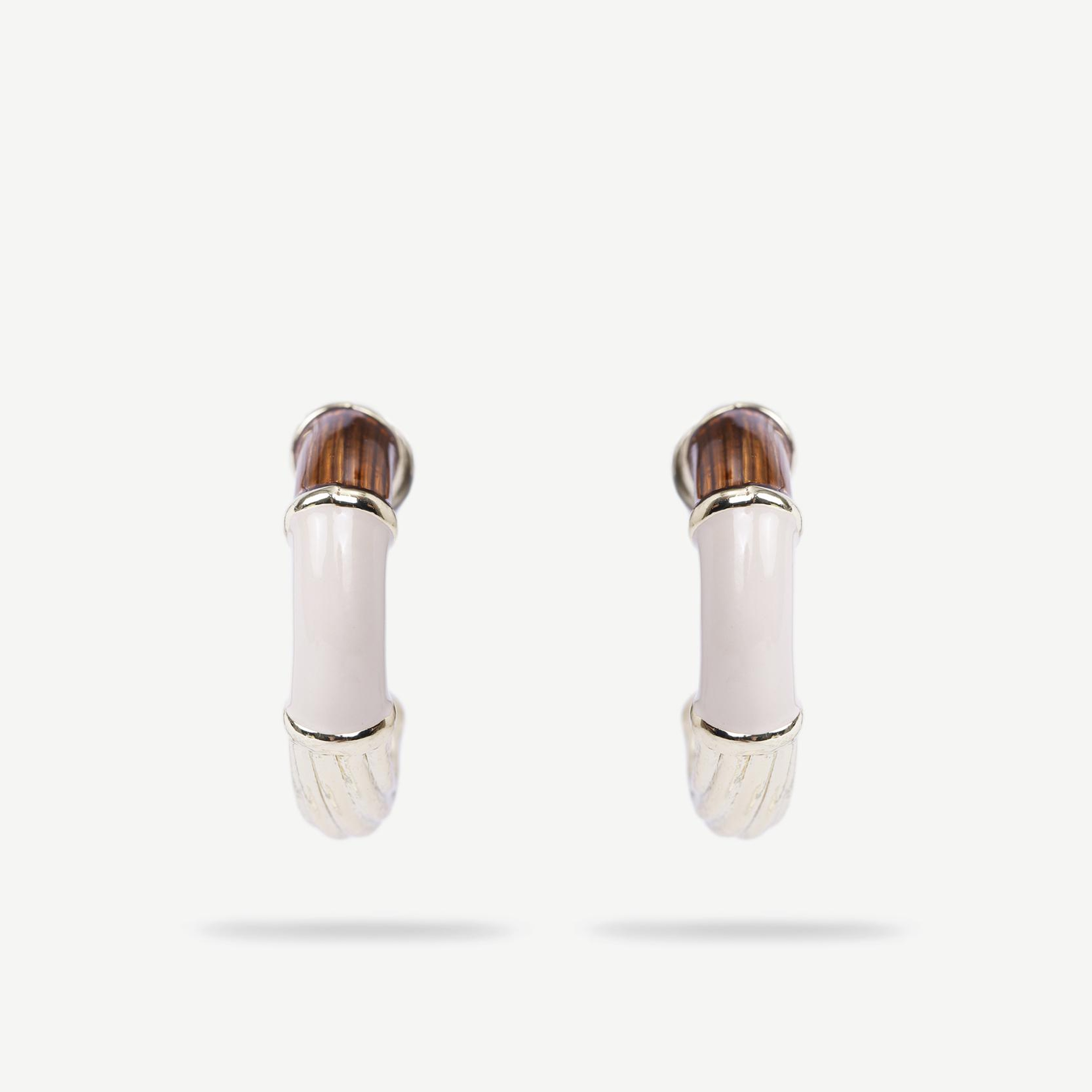 YARGICI Mine Detaylı Halka Küpe