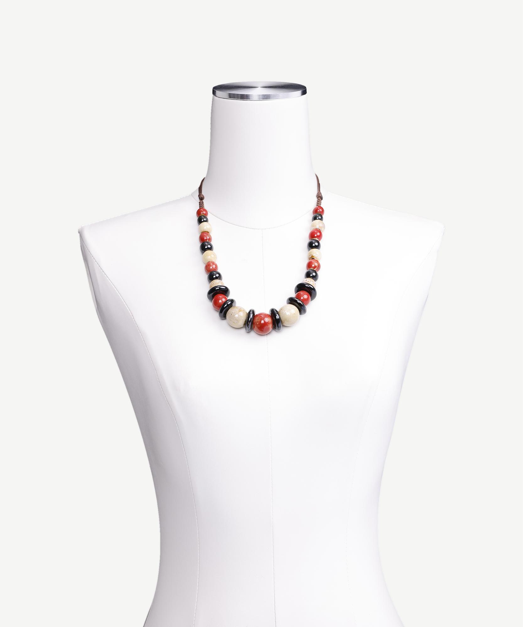 YARGICI Ayarlanabilir Seramik Kolye