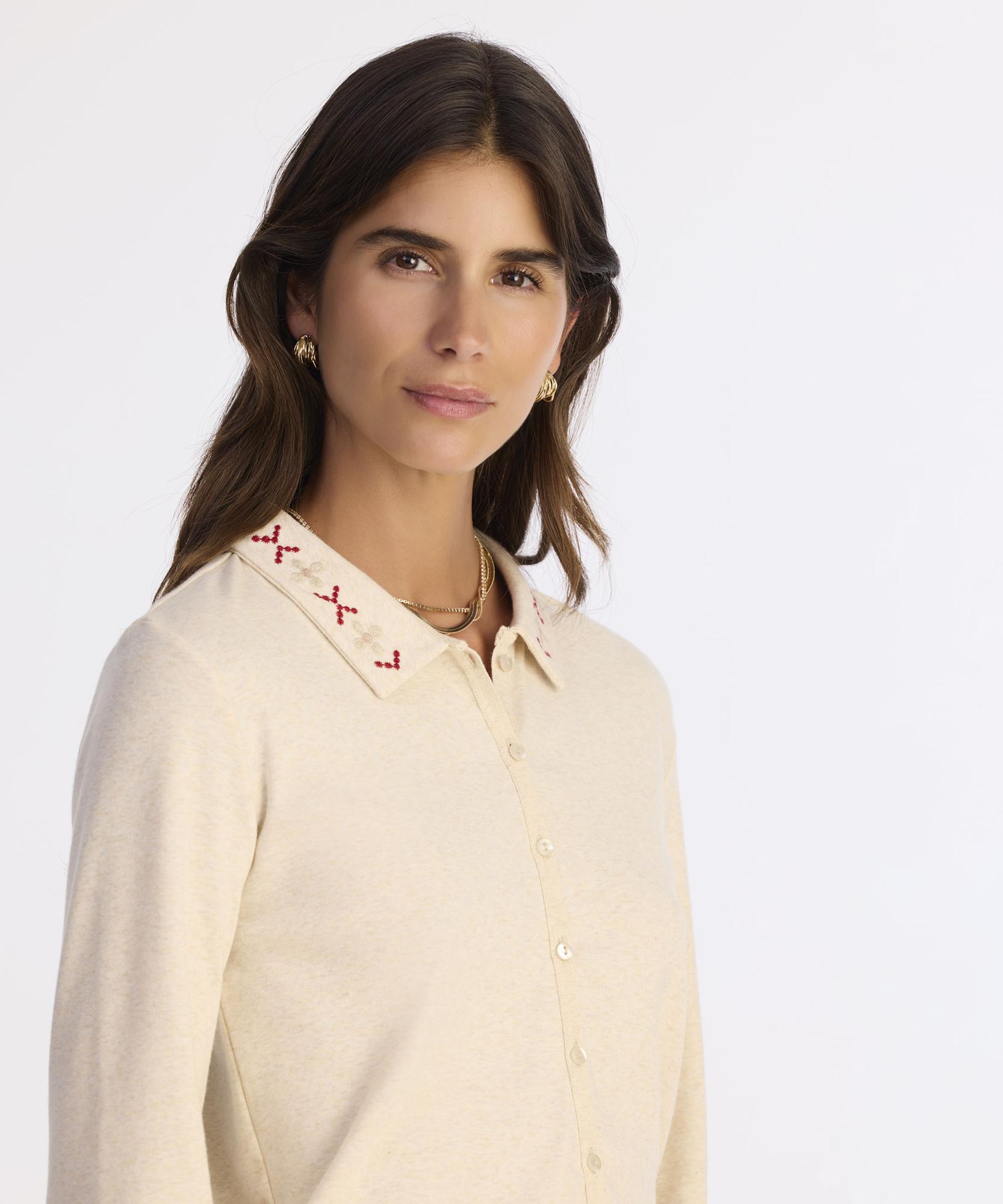 YARGICI Regular Gömlek Yaka Uzun Kol Hırka