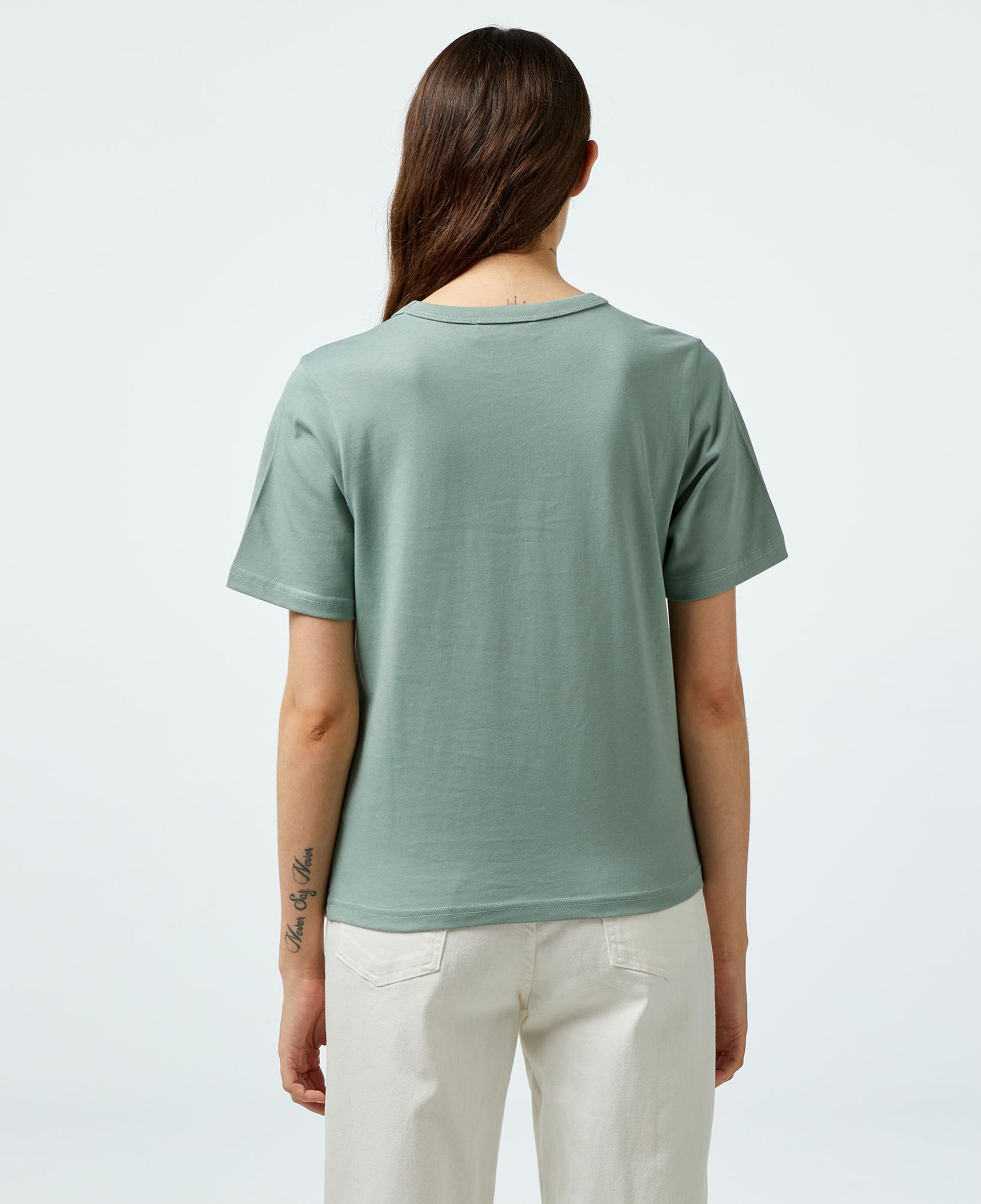 Les Benjamins 404 Kadın Yeşil T-Shirt