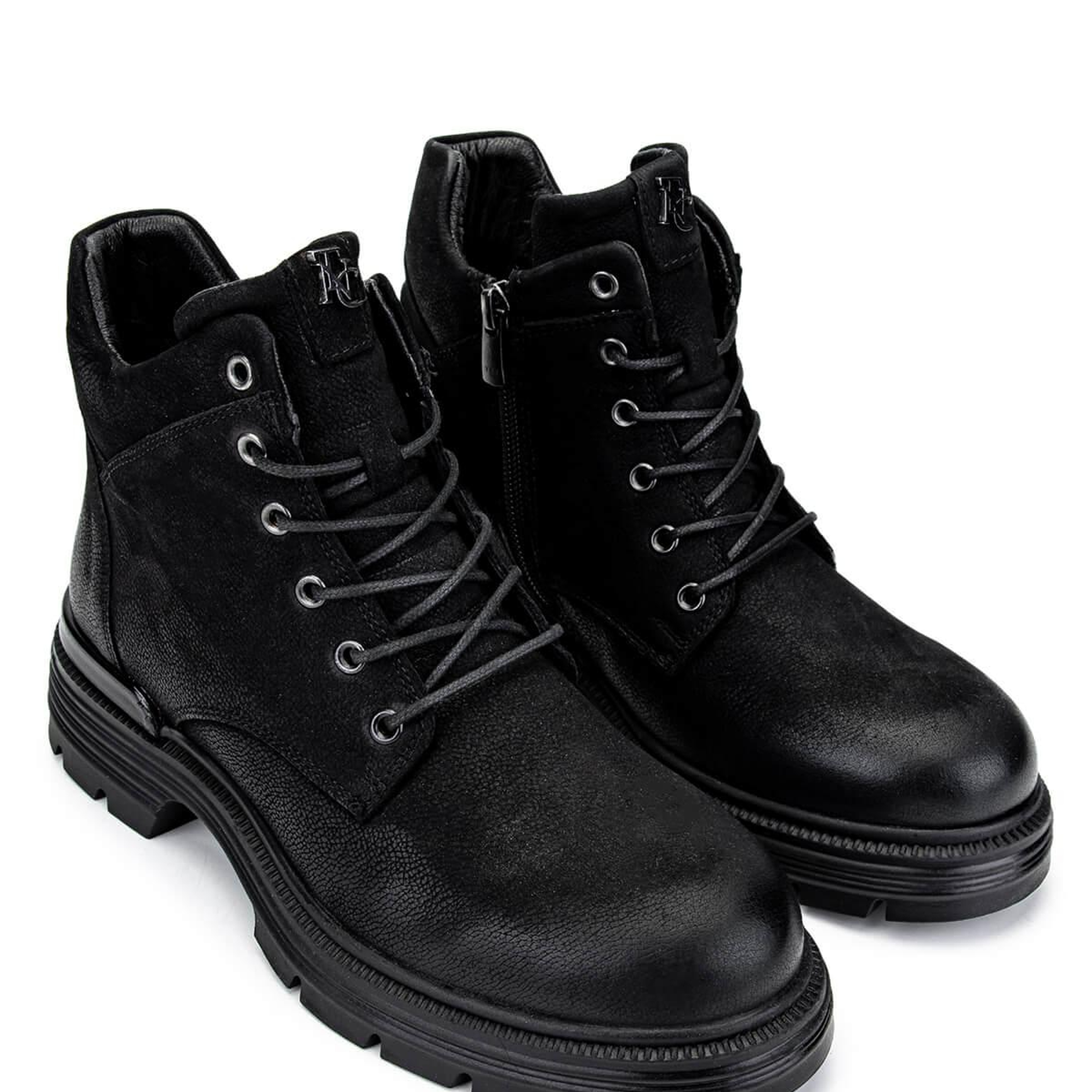 Tamer Tanca Kadın Hakiki Deri Siyah Nubuk Casual Bot