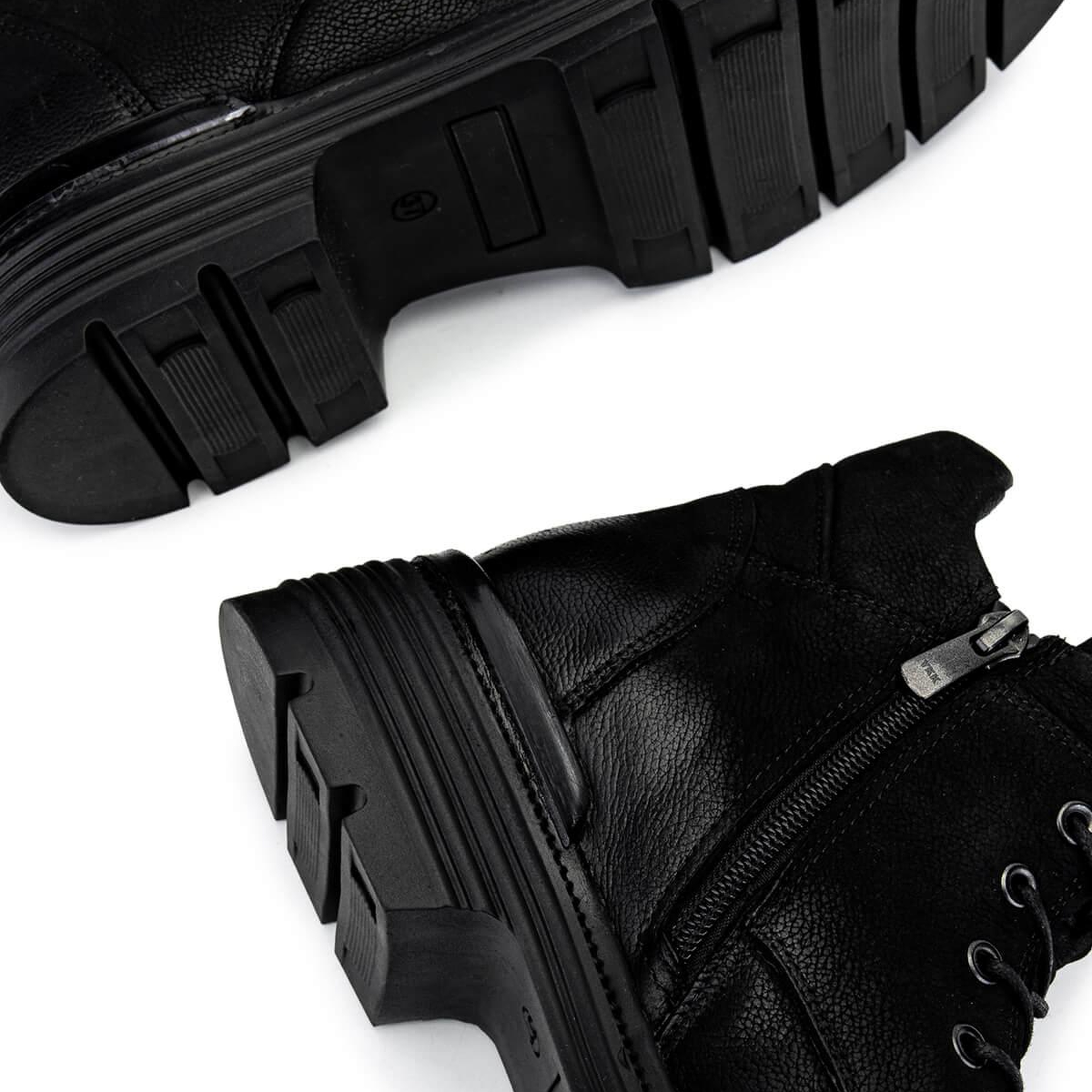 Tamer Tanca Kadın Hakiki Deri Siyah Nubuk Casual Bot