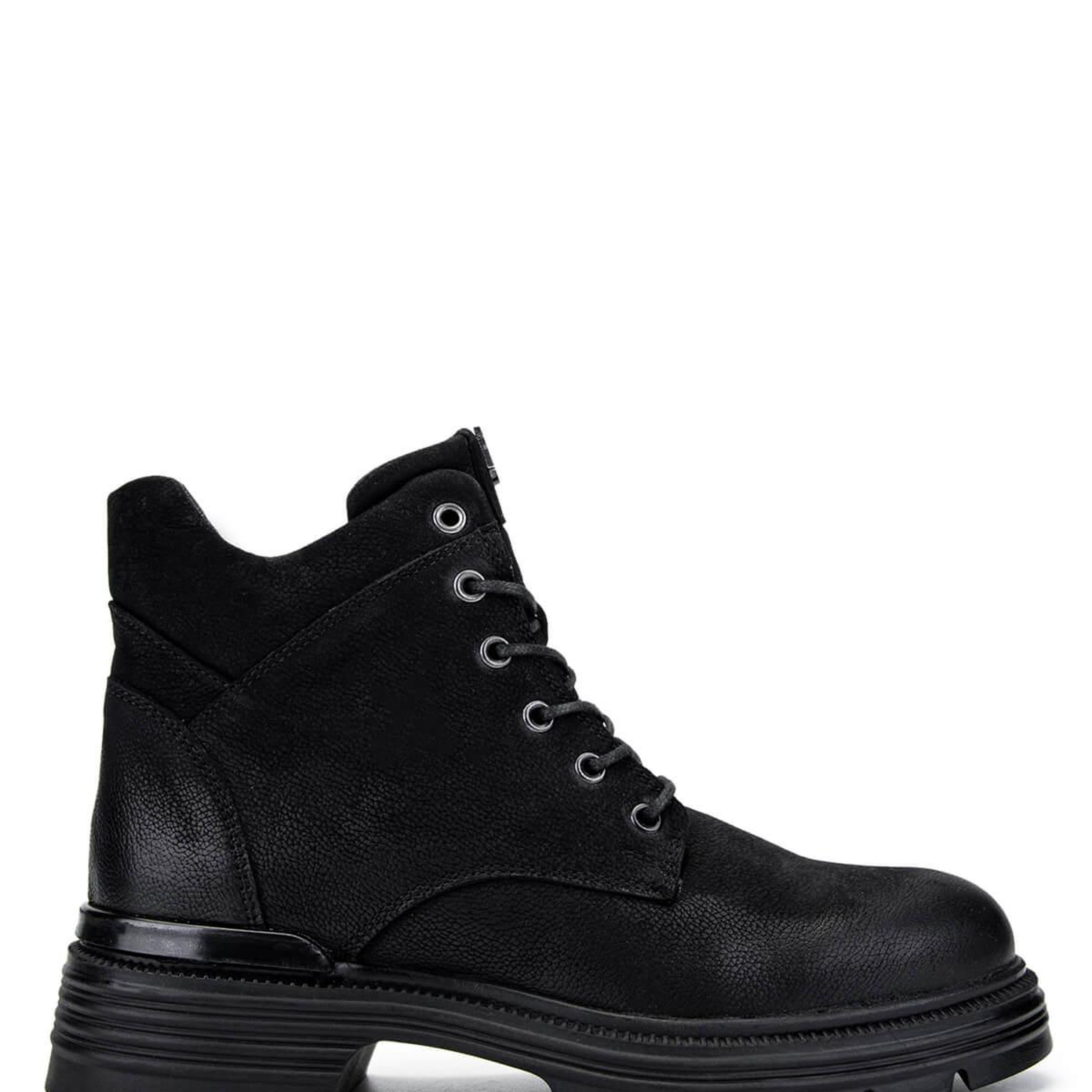 Tamer Tanca Kadın Hakiki Deri Siyah Nubuk Casual Bot