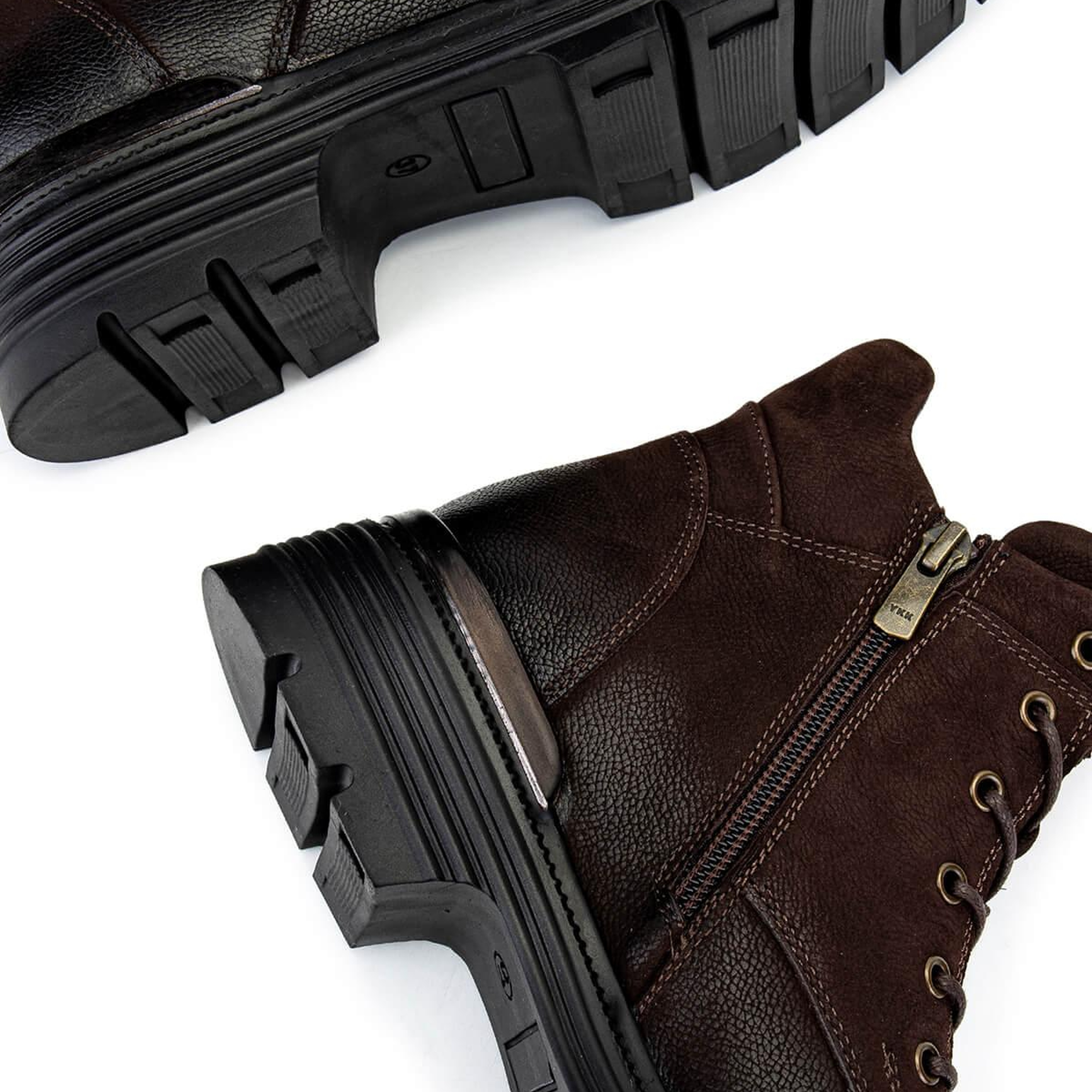 Tamer Tanca Kadın Hakiki Deri Kahverengi Nubuk Casual Bot