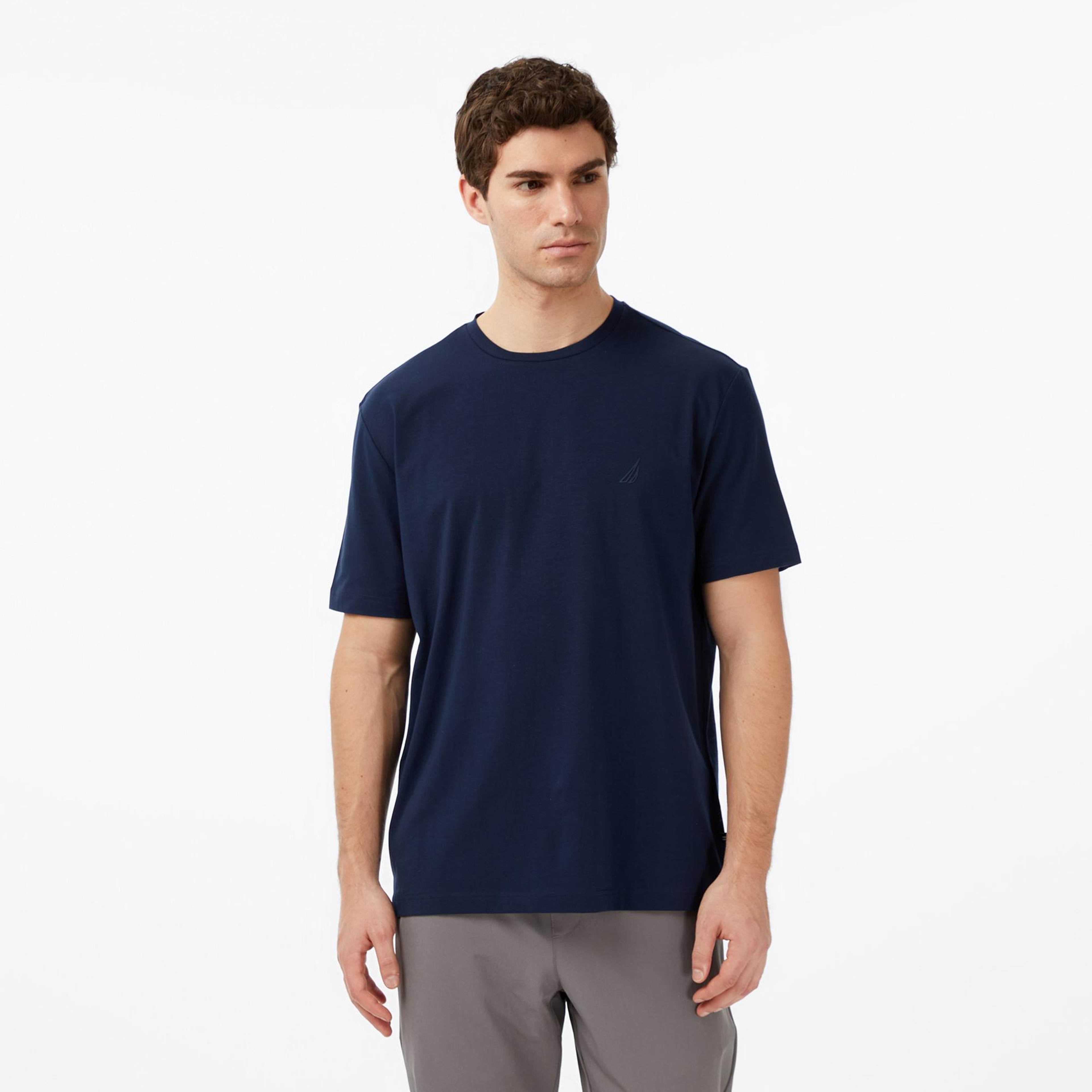 Nautica Erkek Lacivert Regular Fit T-Shirt