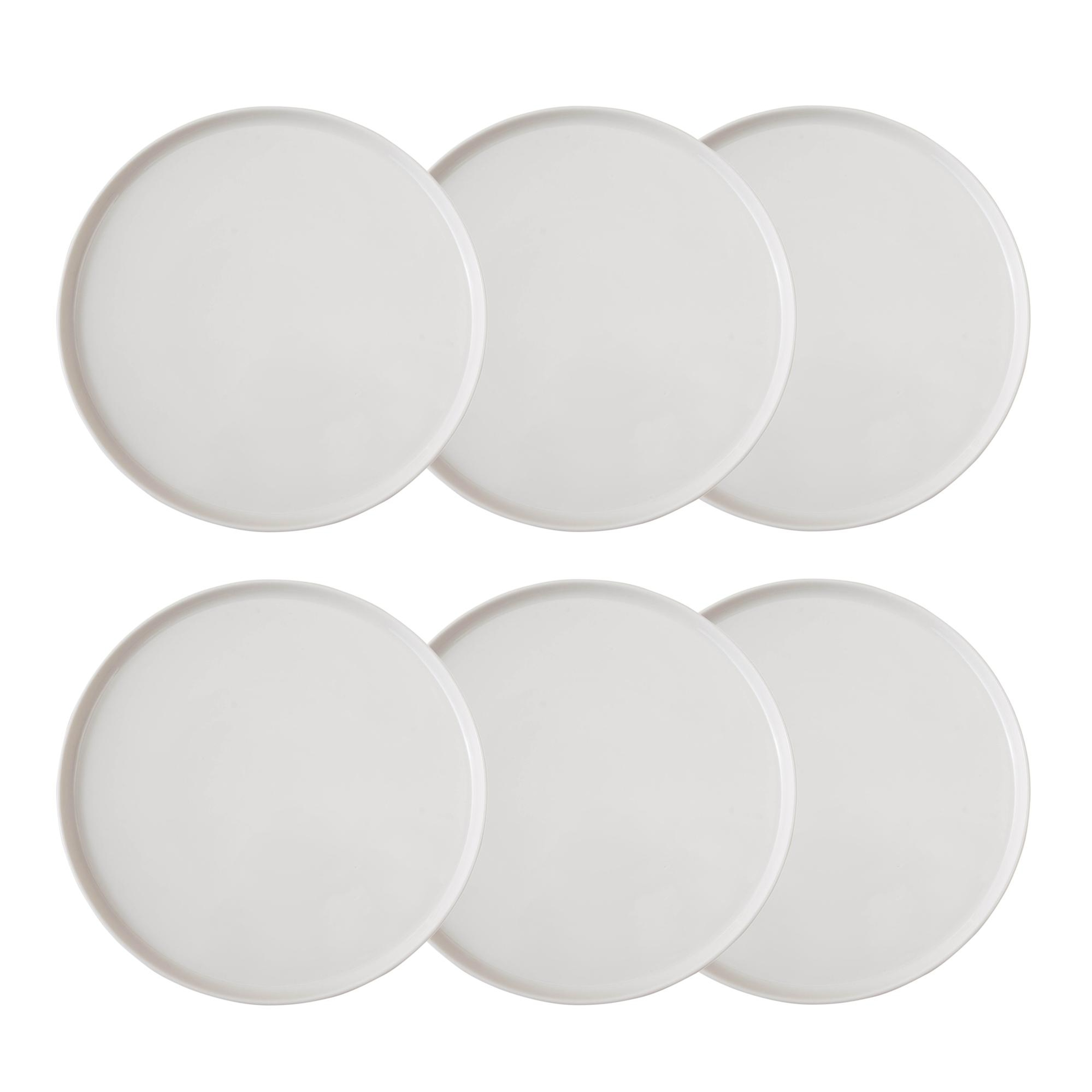 EPHESUS WHITE SERVİS TABAĞI SETİ 6LI -26CM