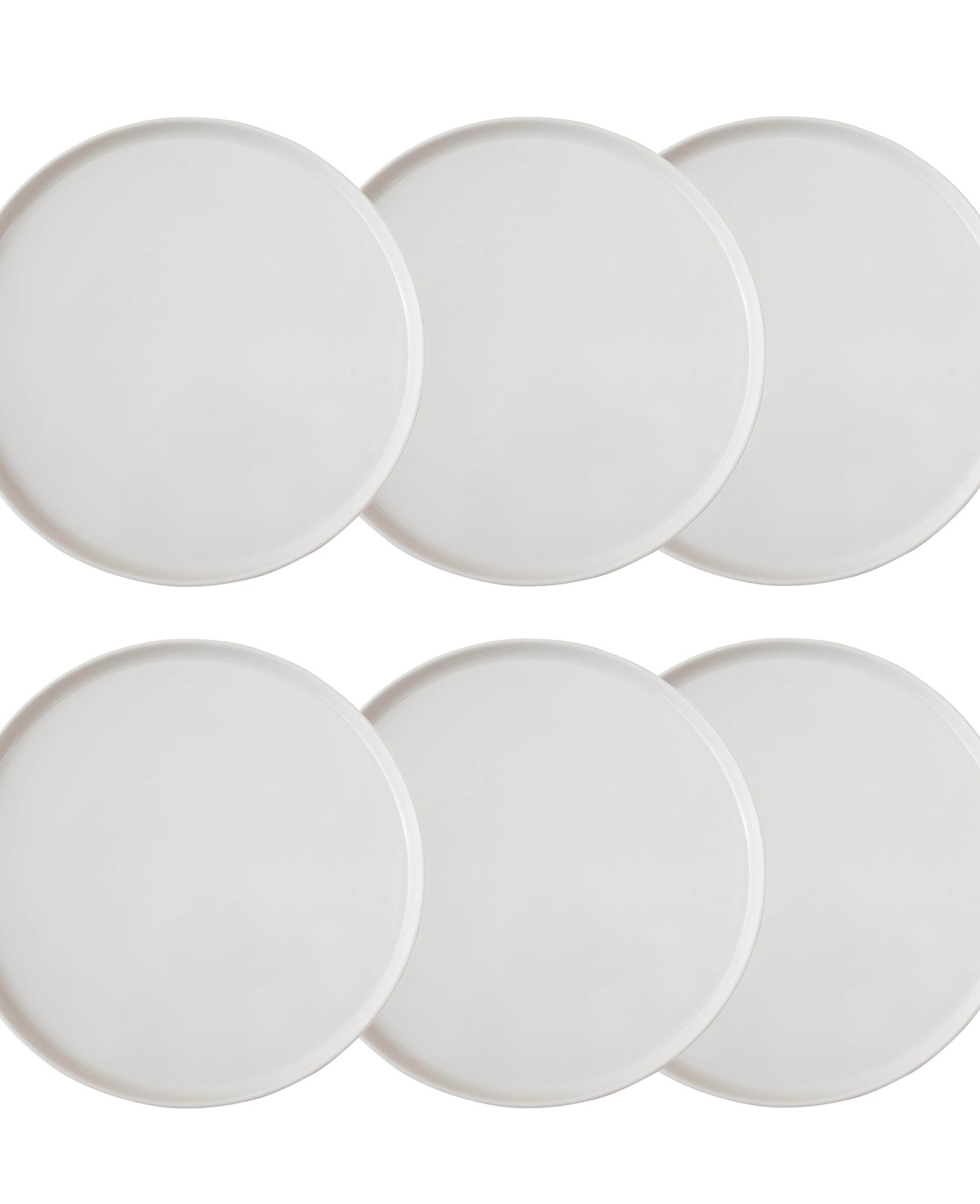 EPHESUS WHITE SERVİS TABAĞI SETİ 6LI -26CM