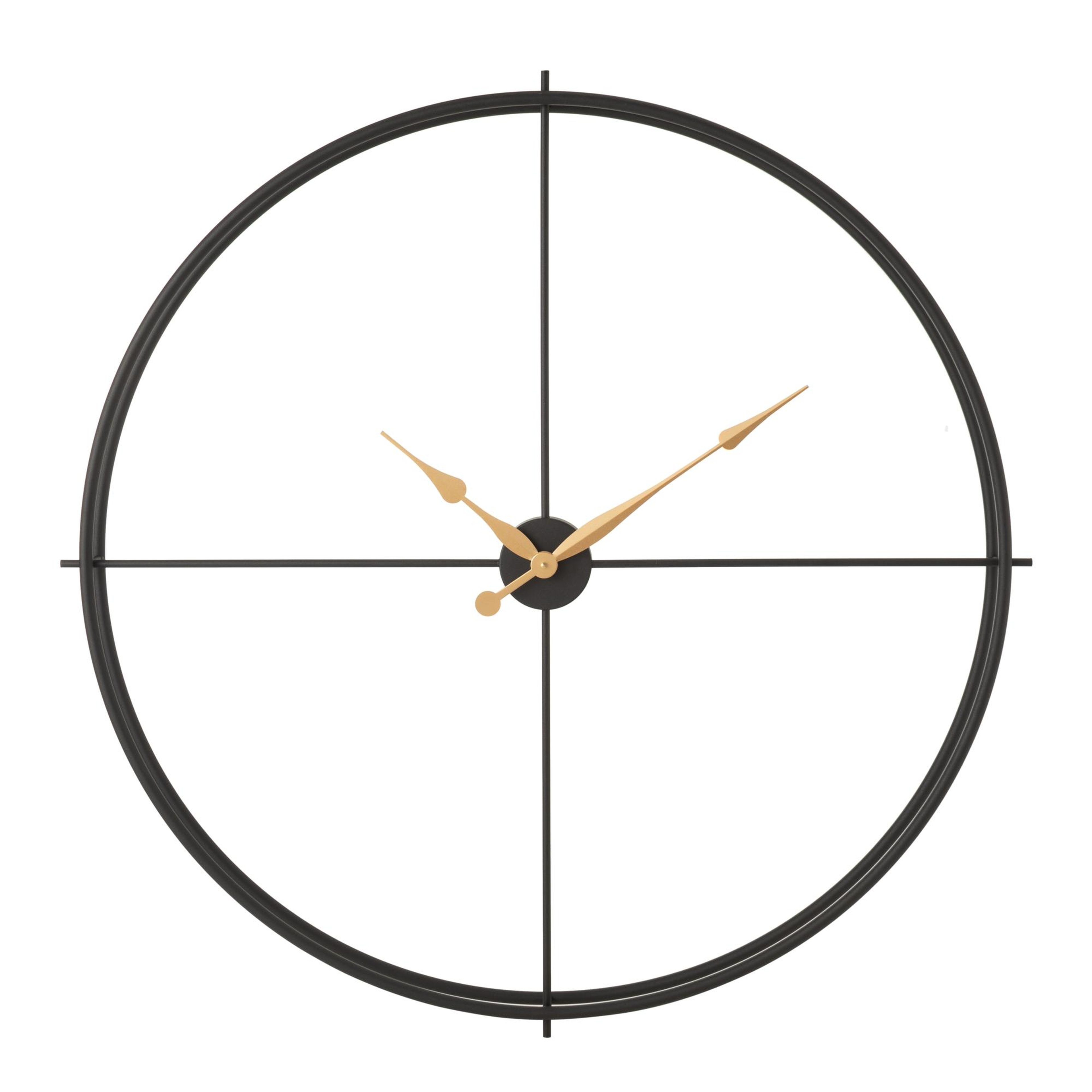 CLARA BLACK DUVAR SAATİ 90CM