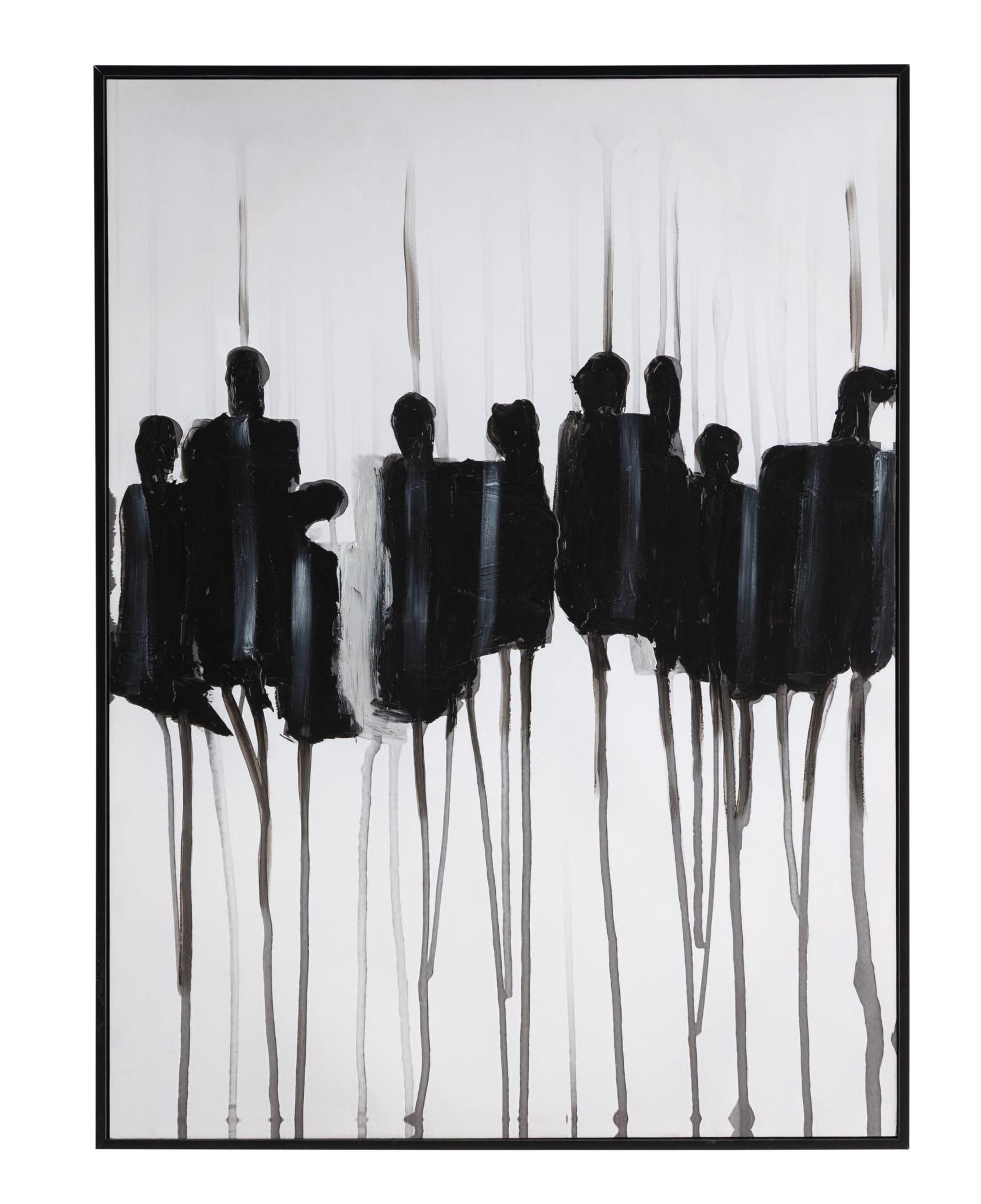 HUMANITY ÇERÇEVELİ YAĞLIBOYA TABLO 90X120CM