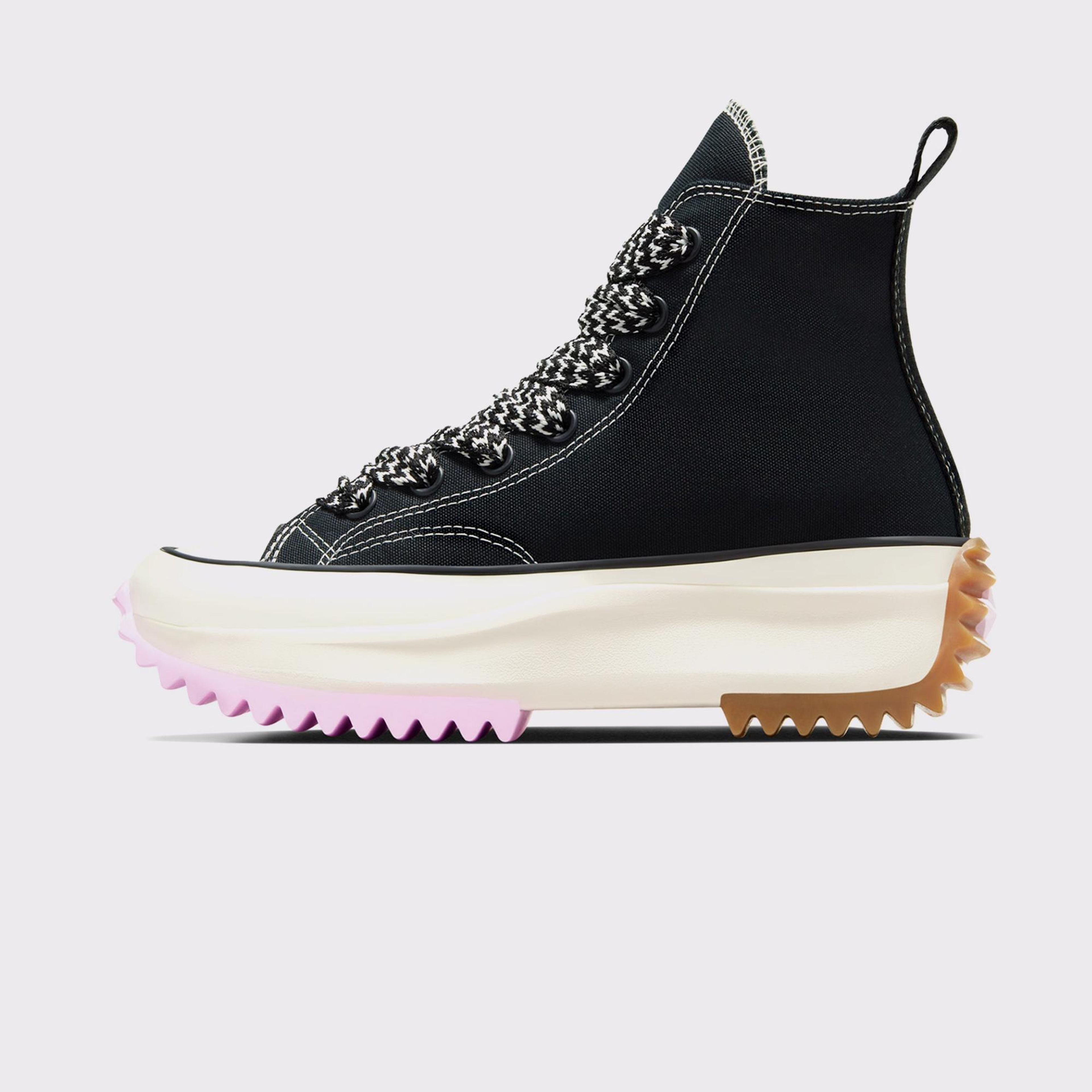 Converse Run Star Hike Unisex Siyah Platform Sneaker