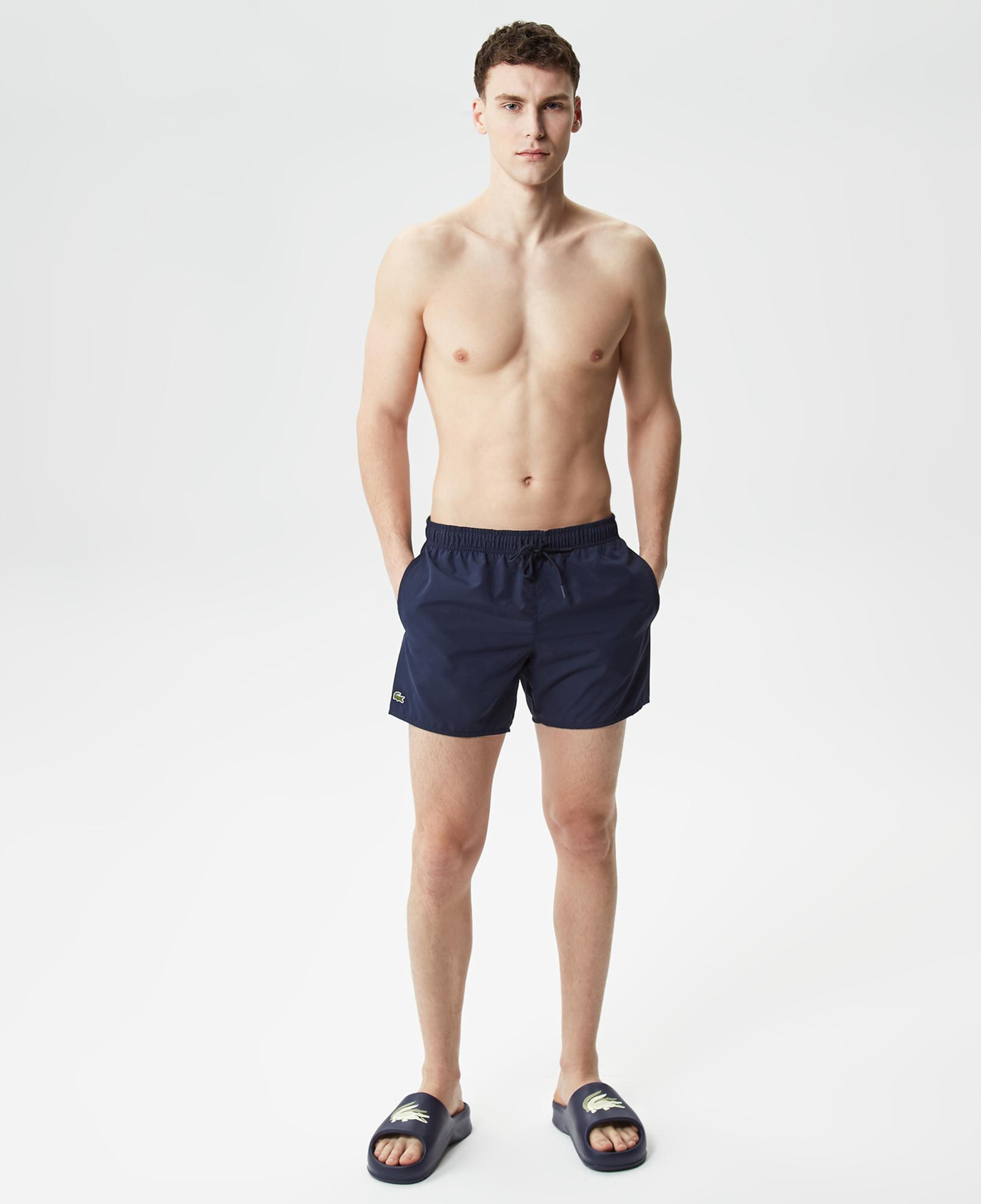 Lacoste Erkek Lacivert Deniz Şortu