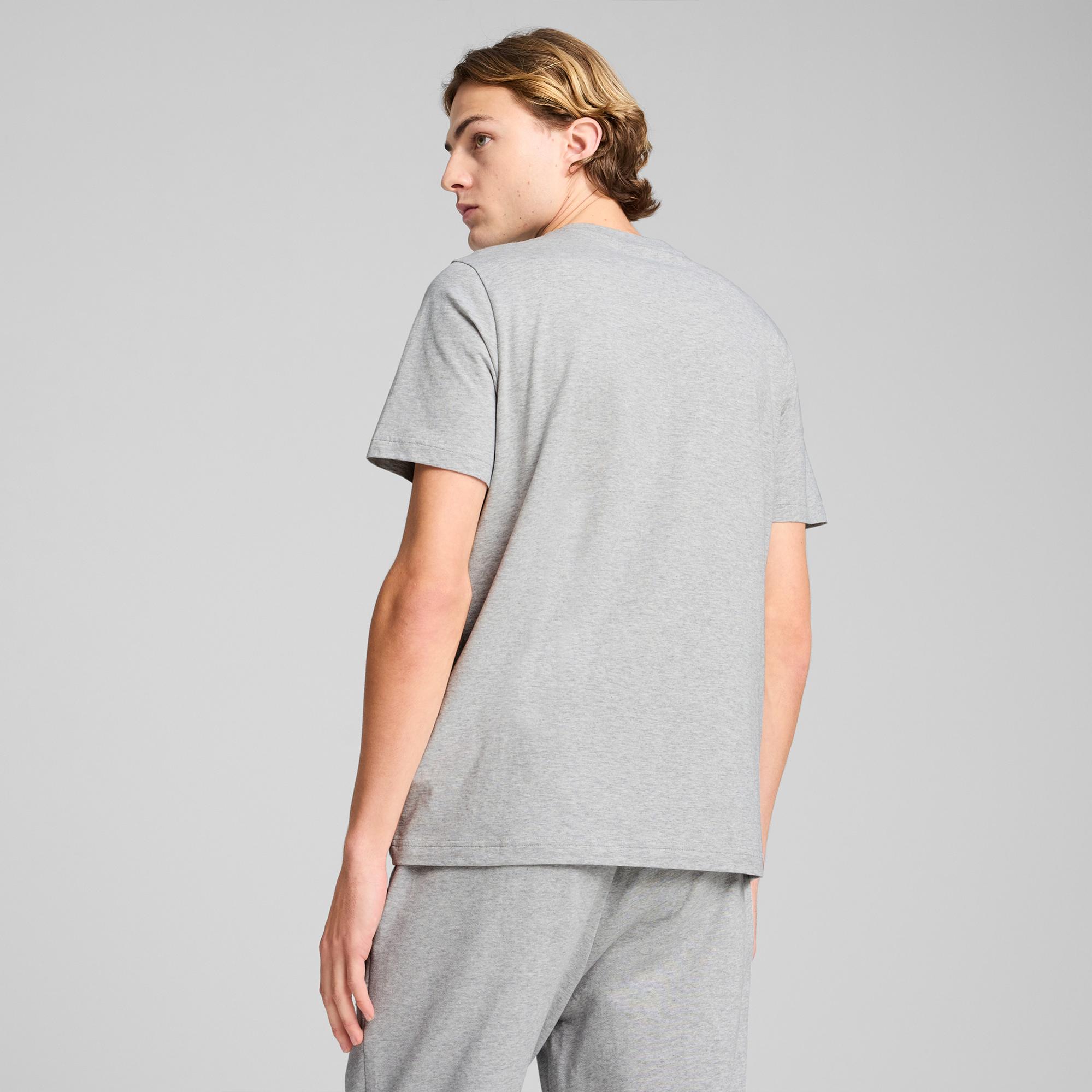 Puma Elevated Erkek Gri T-Shirt